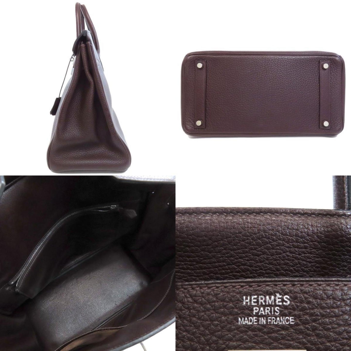 Hermes Dark Brown Handbag ( )
