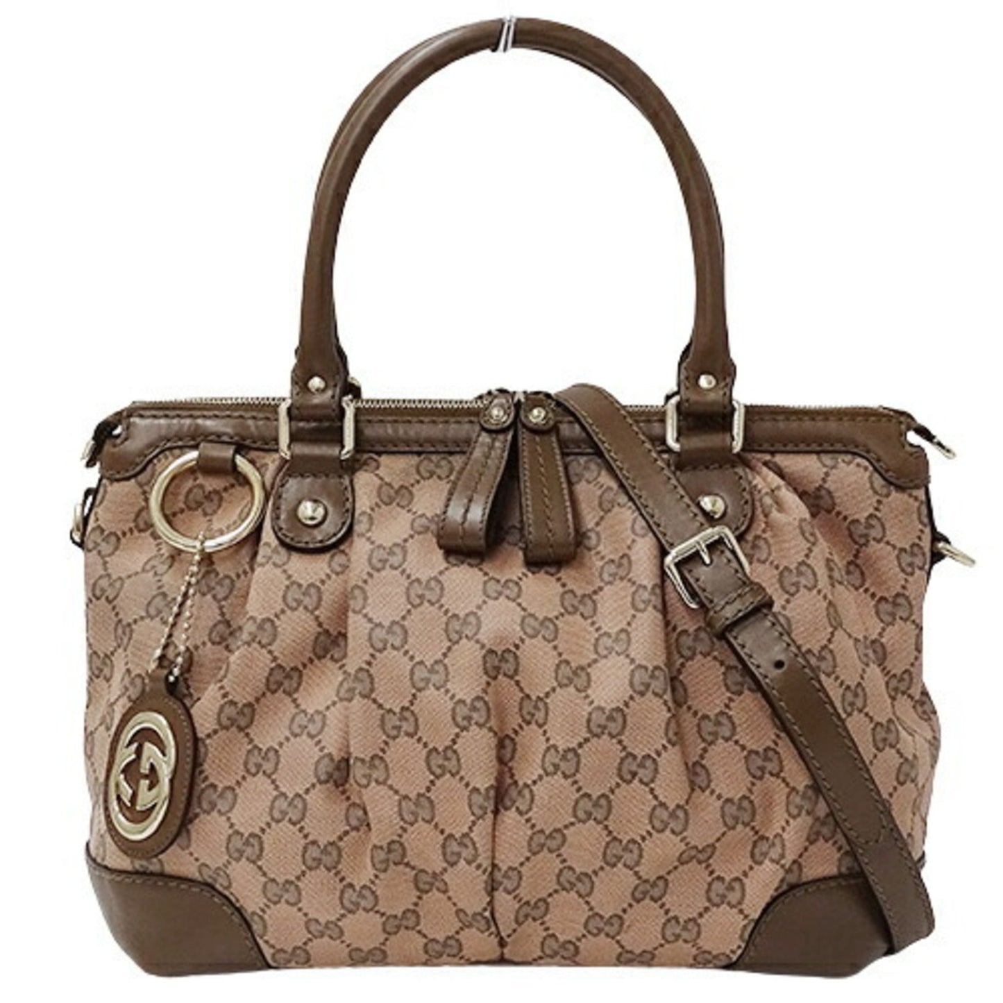 Gucci Canvas Shoulder Bag