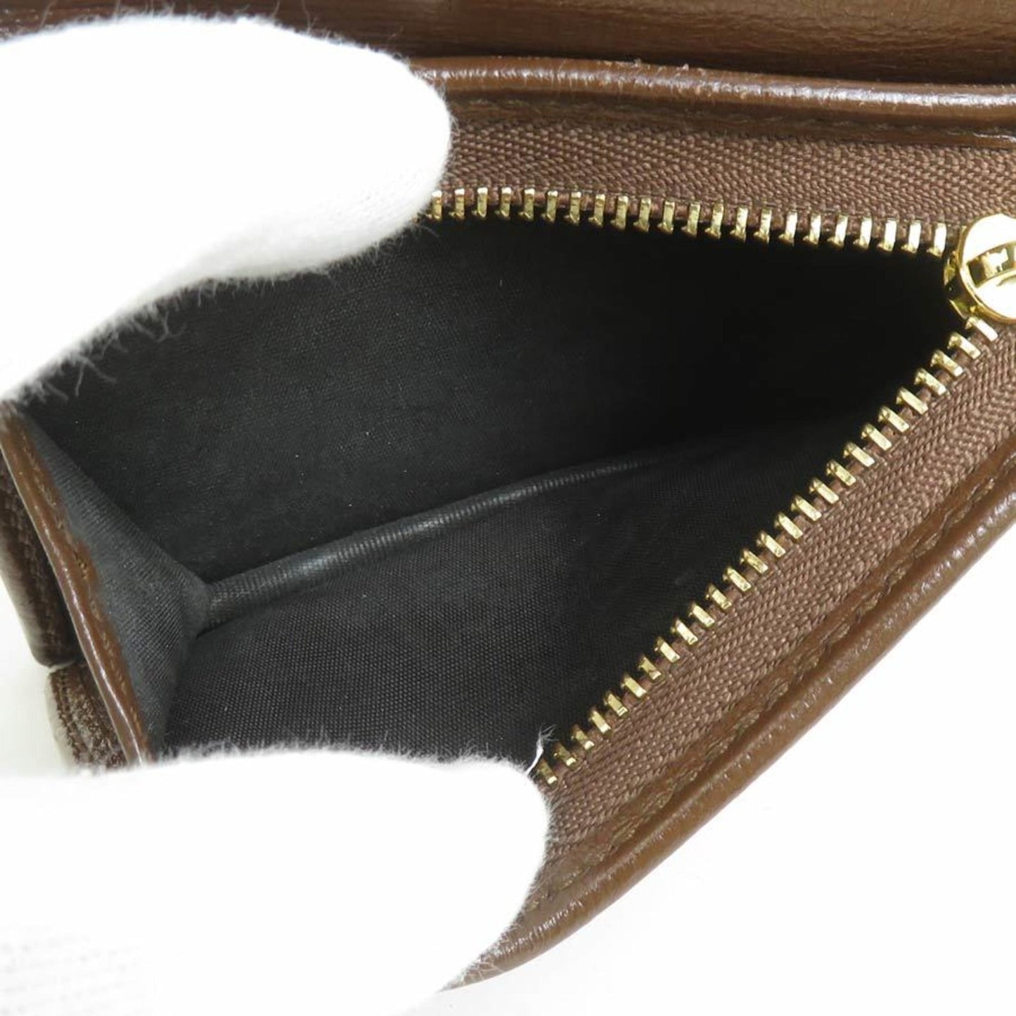 Gucci Brown Gg Supreme Wallet (Bi-Fold) ( )