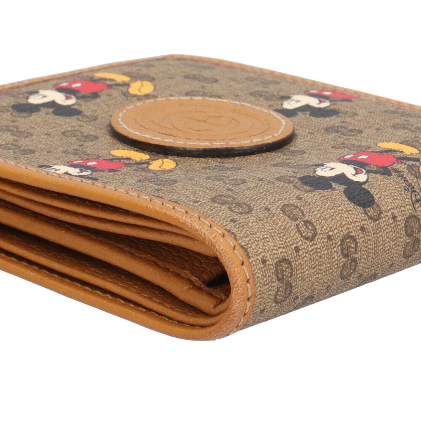 Gucci Brown Gg Supreme Canvas Wallet (Bi-Fold) ( )