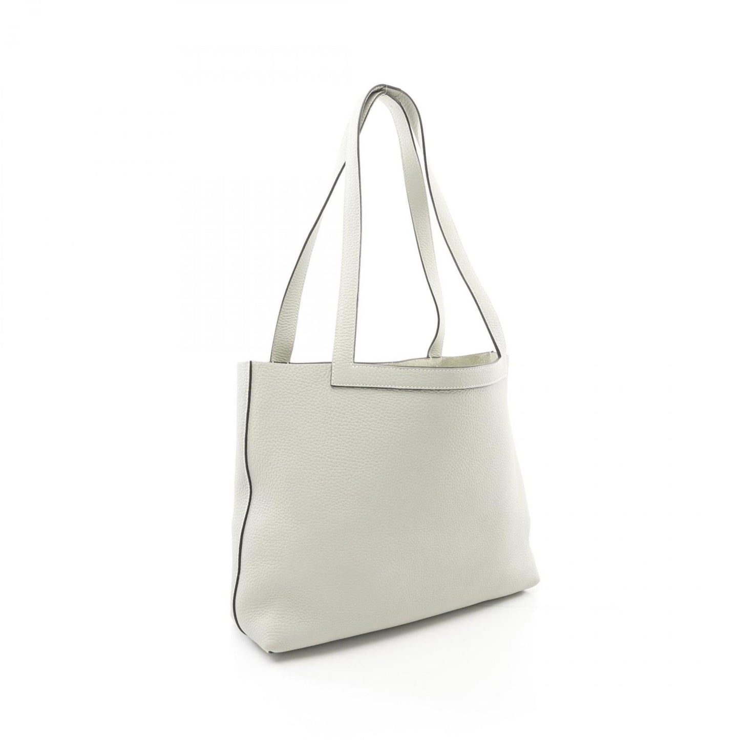 Hermes Green Taurillon Clemence Leather Tote Bag ( )