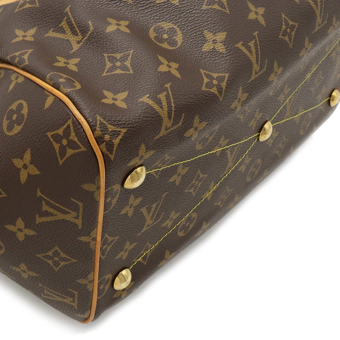 LOUIS VUITTON Monogram Tivoli GM Tote Bag Shoulder Handbag M40144