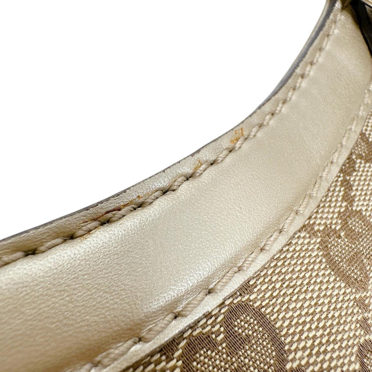Gucci Gg Canvas Beige Gg Canvas Handbag Tote Bag ( )