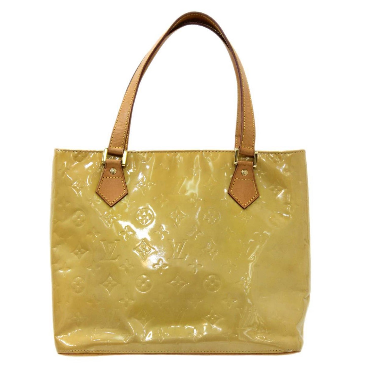 LOUIS VUITTON Houston handbag Vernis beige