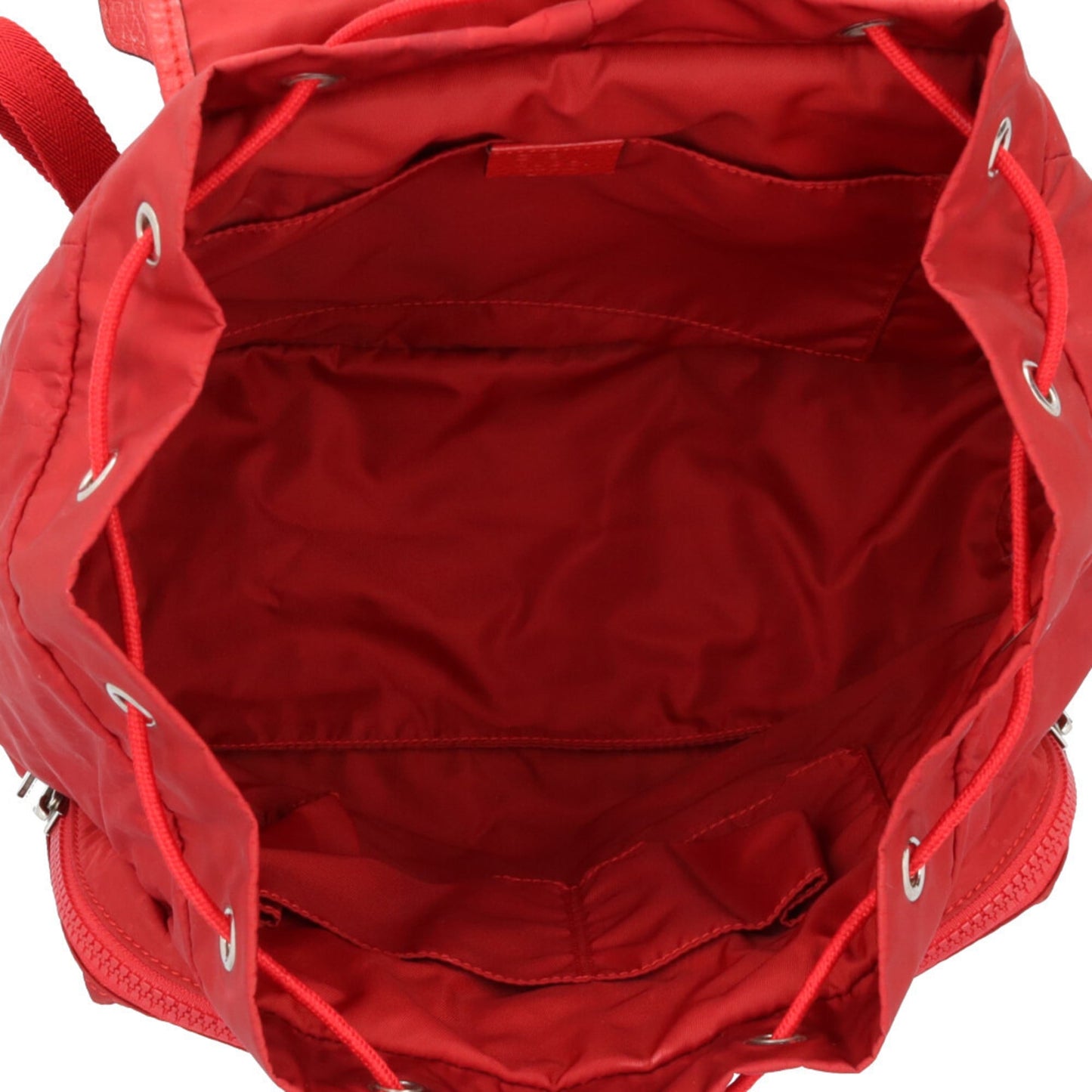 Gucci Red Color Nylon Backpack ( )