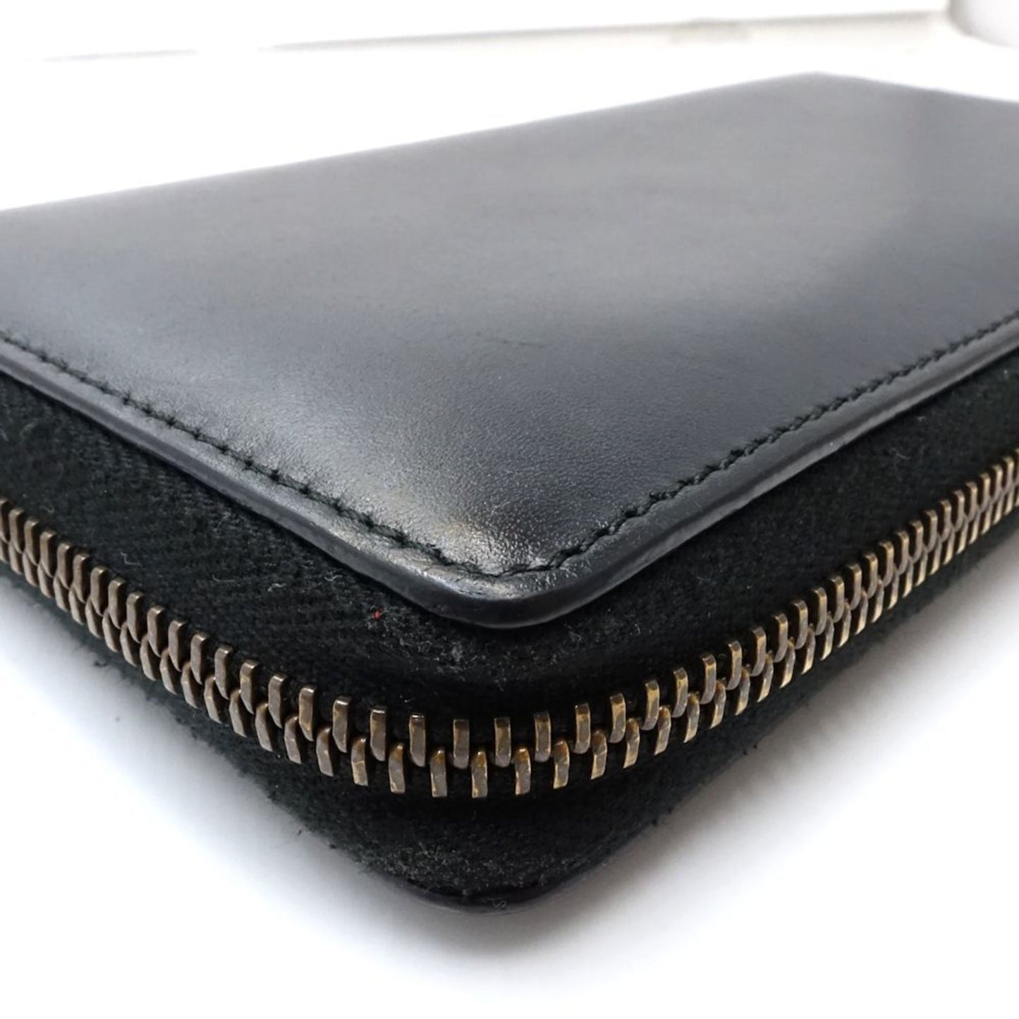 Gucci Animalier Black Leather Long Wallet (Bi-Fold) ( )