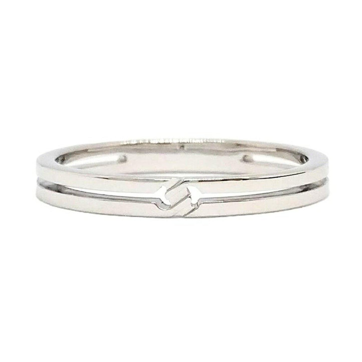 Gucci White Gold White Gold (18K) Band Ring ( )