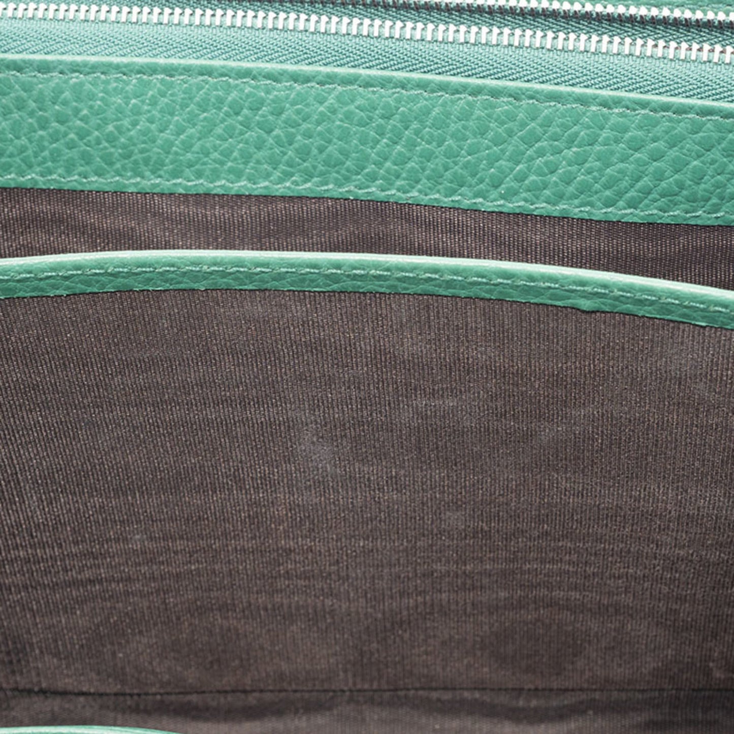 Gucci Green Leather Shoulder Bag ( )