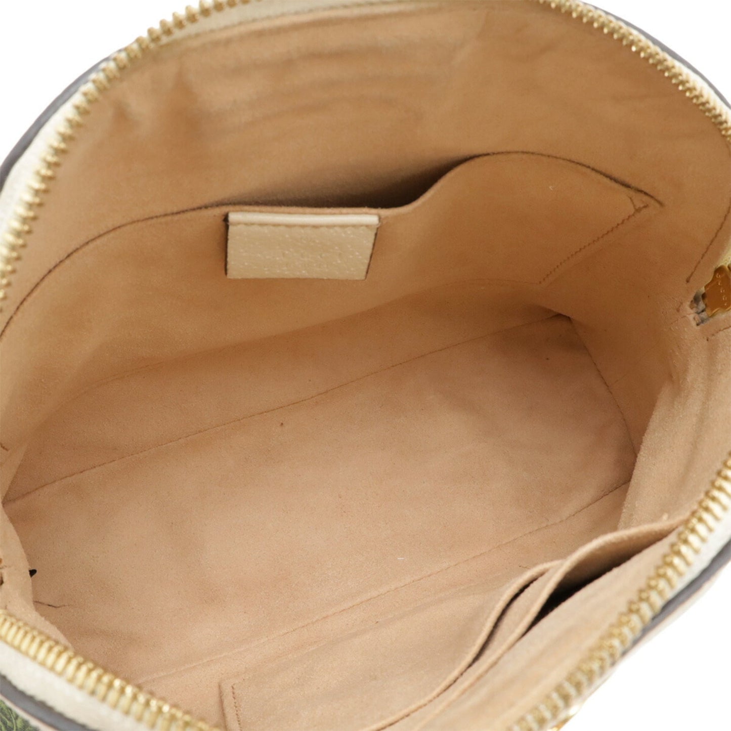Gucci Beige Ivory Multi-Color Gg Supreme Canvas Leather Pochette Shoulder Bag ( )