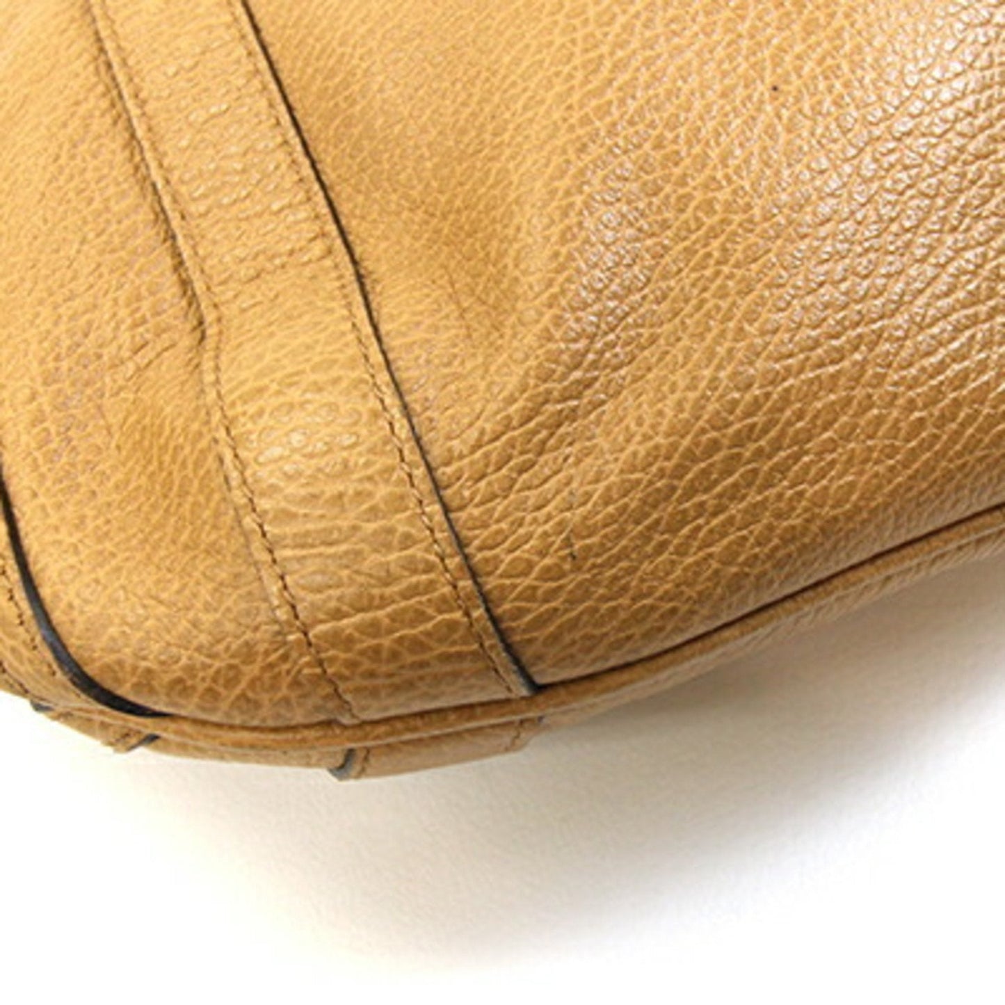 Gucci Beige Leather Handbag Shoulder Bag ( )