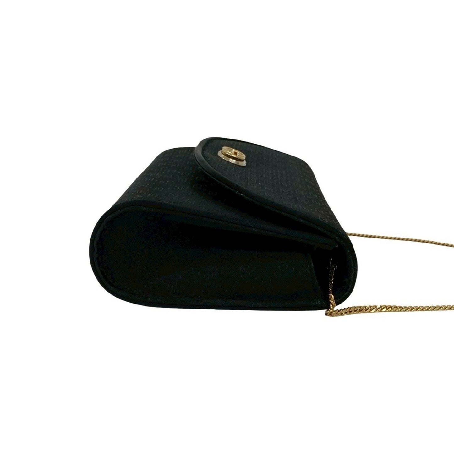 Gucci Black Satin Shoulder Bag ( )