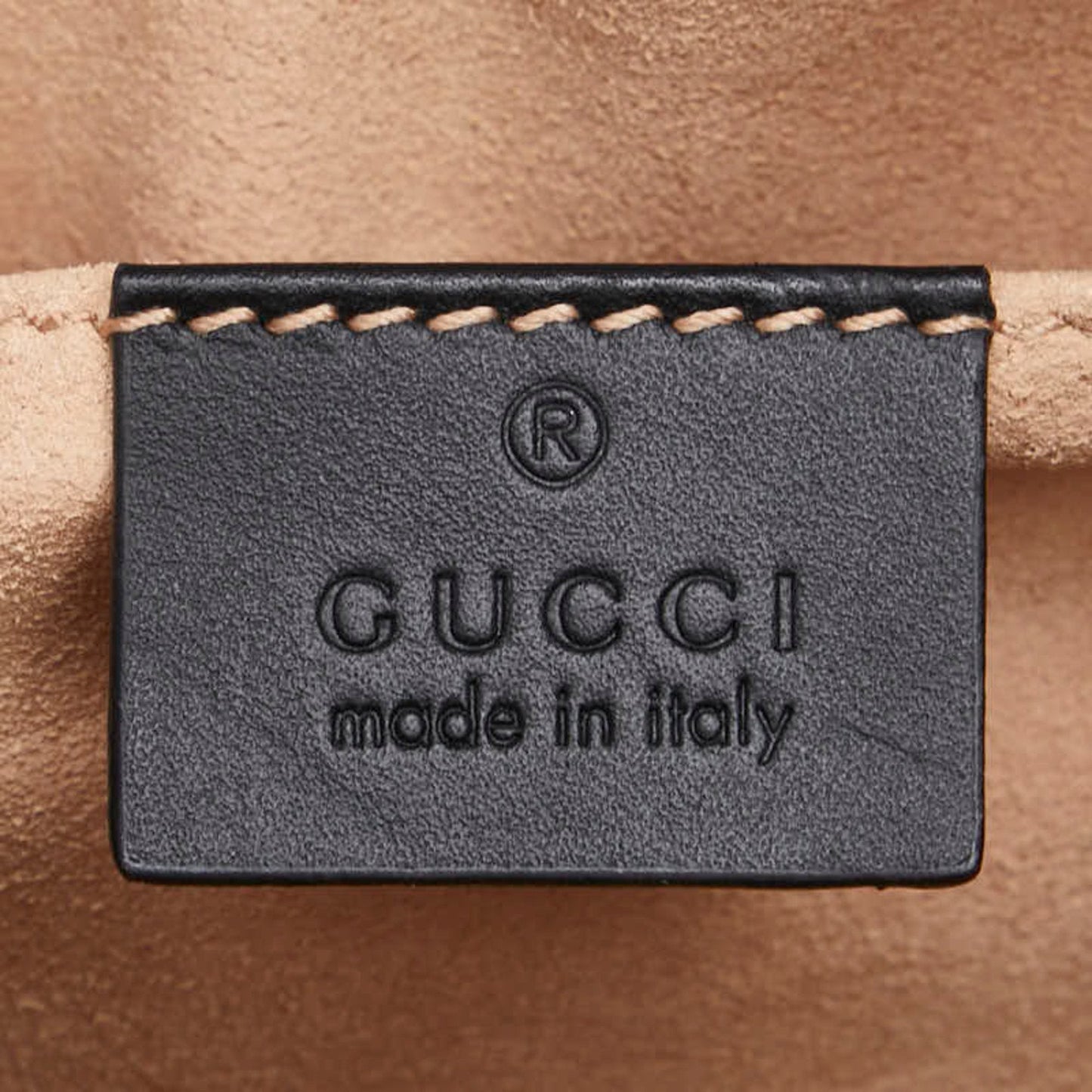 Gucci Multi-Color Red Color Suede Leather Shoulder Bag ( )