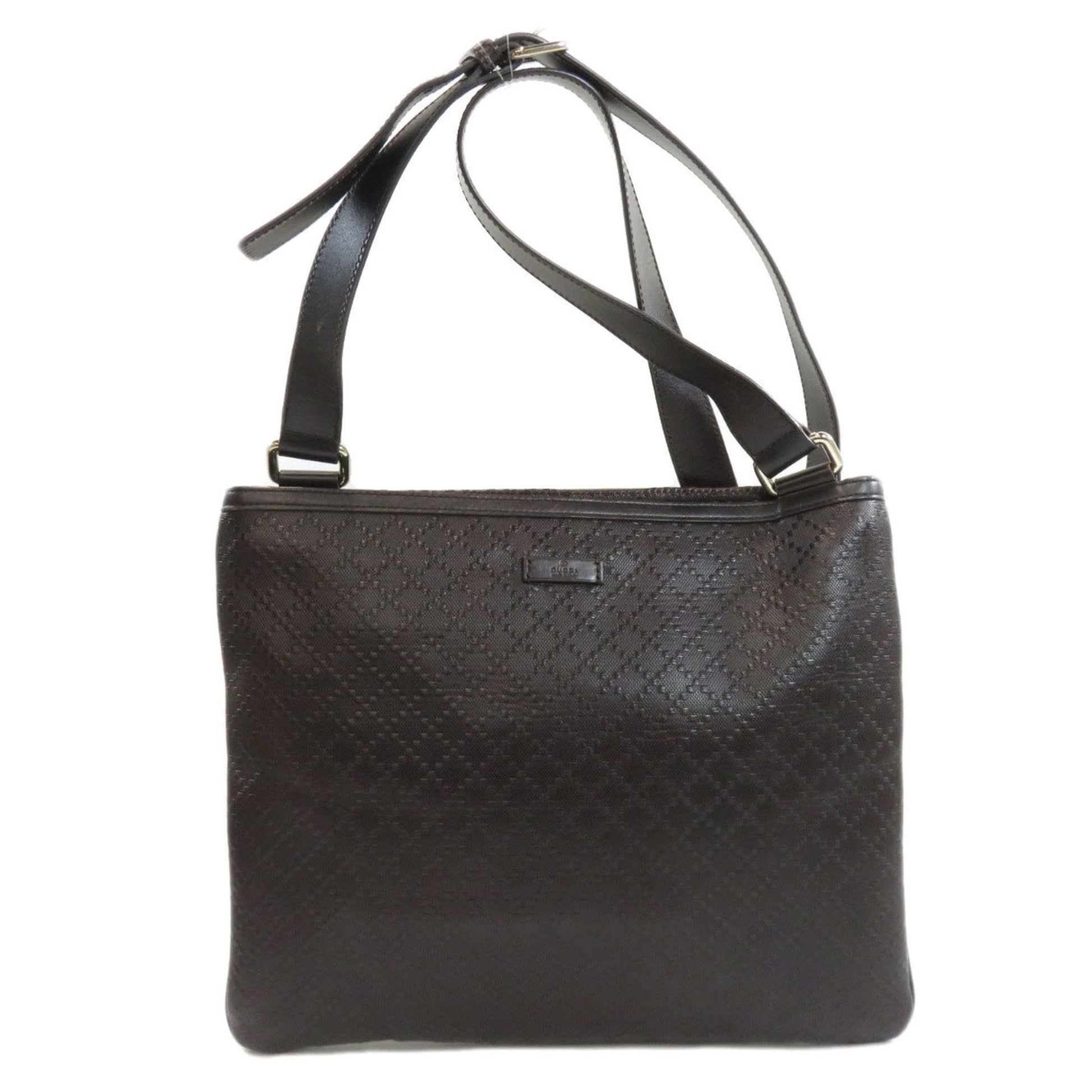 Gucci Leather PVC Shoulder Bag