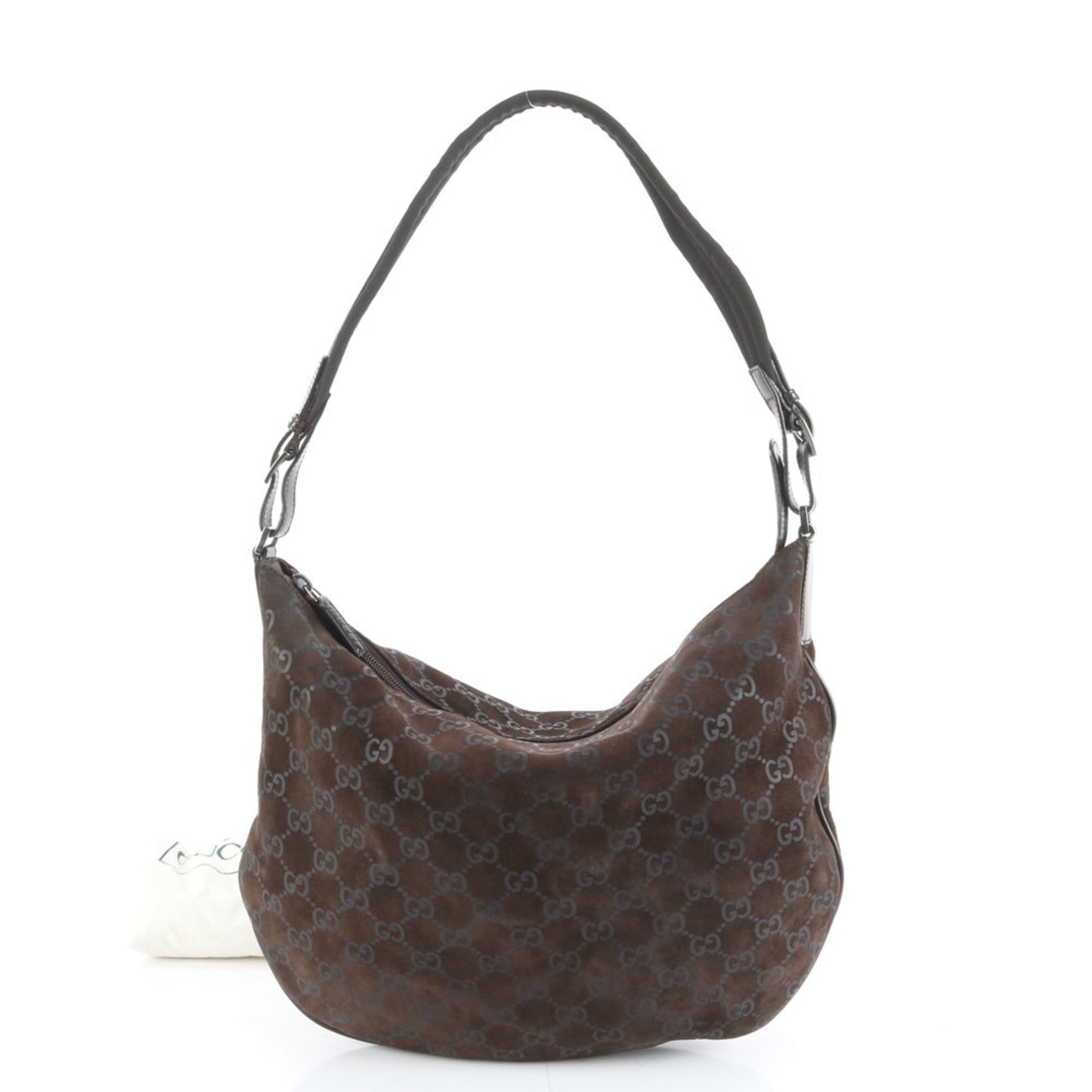 Gucci Brown Leather Shoulder Bag ( )