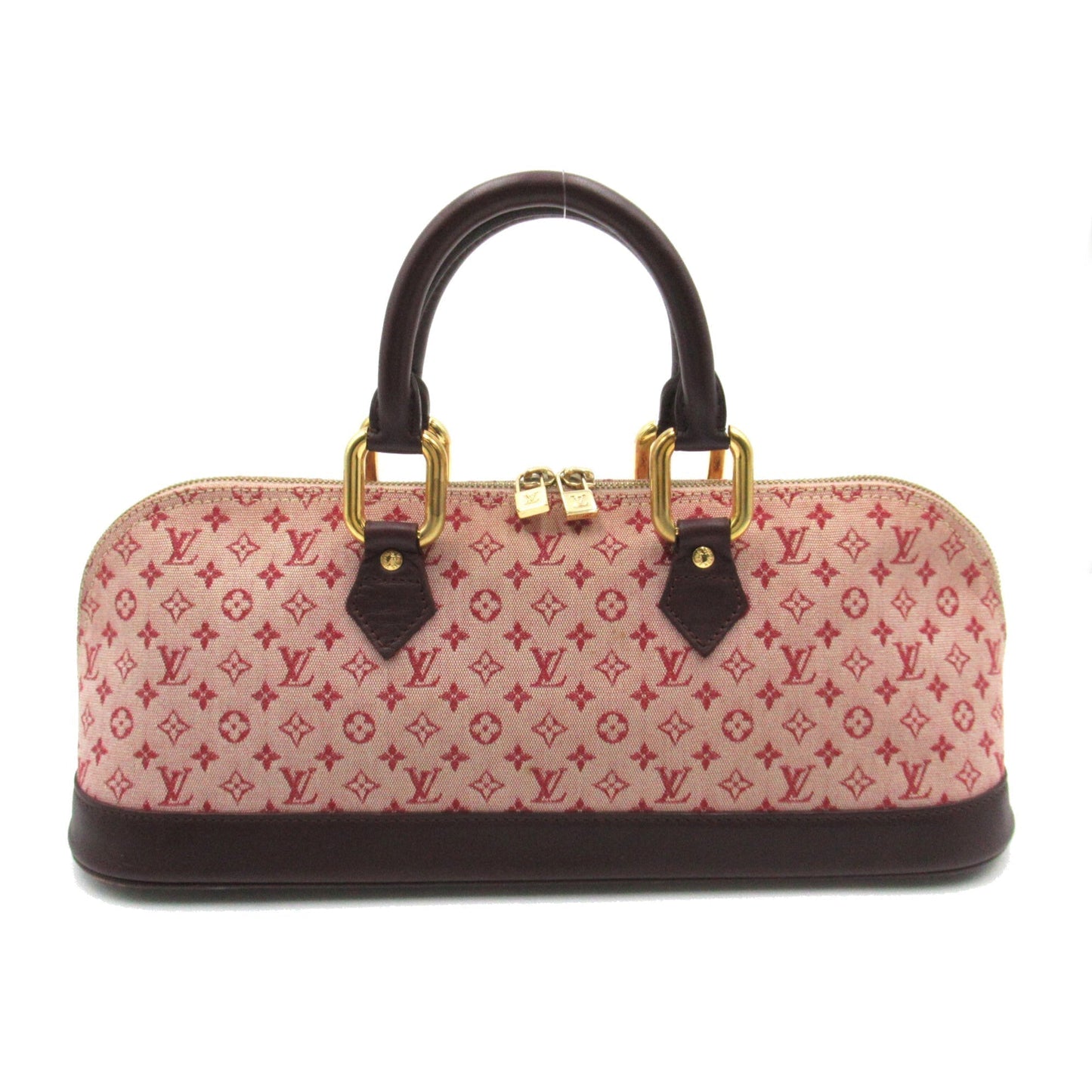 LOUIS VUITTON Alma Ron Red Cherry Monogram mini canvas Handbag
