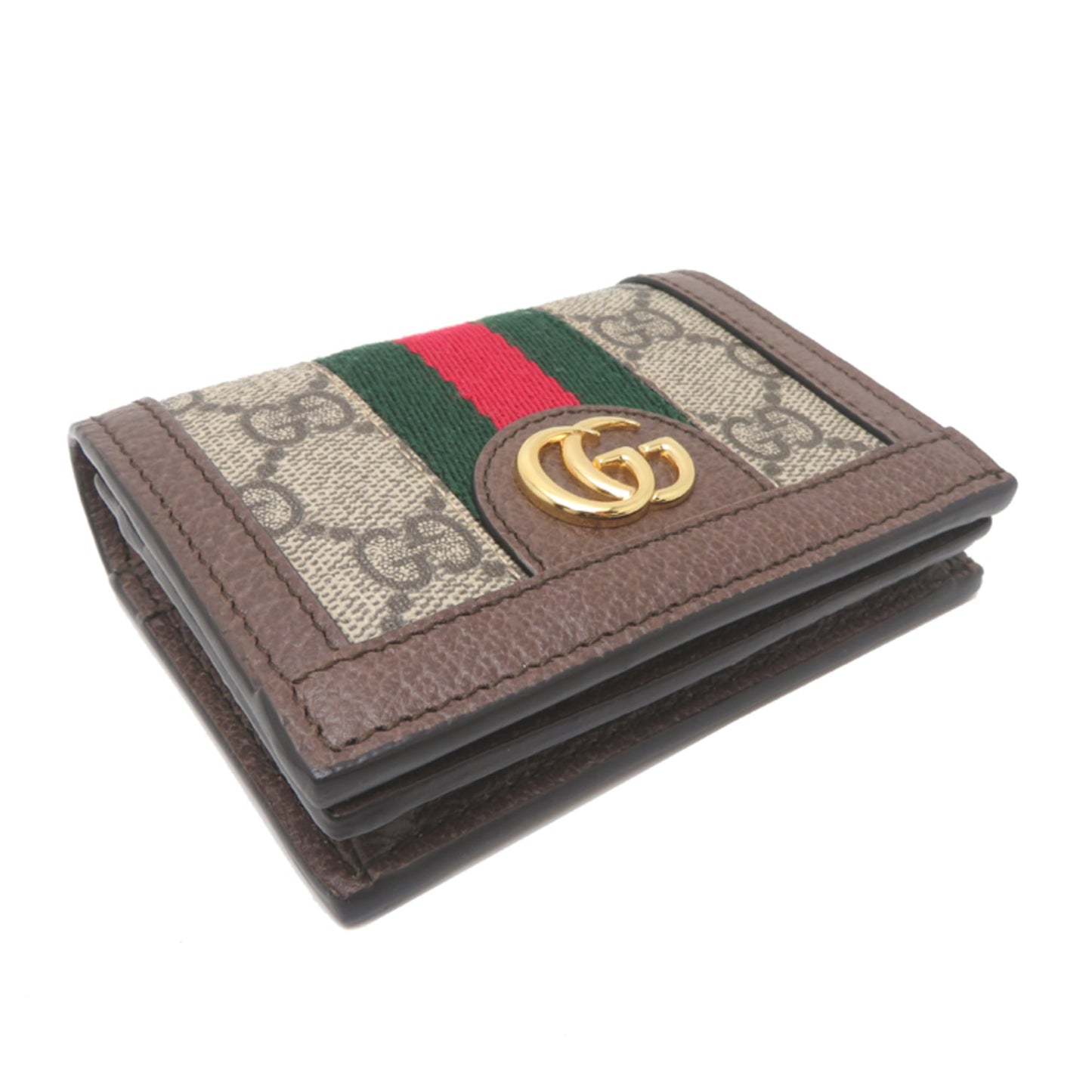 Gucci Beige Gg Supreme Wallet (Bi-Fold) ( )