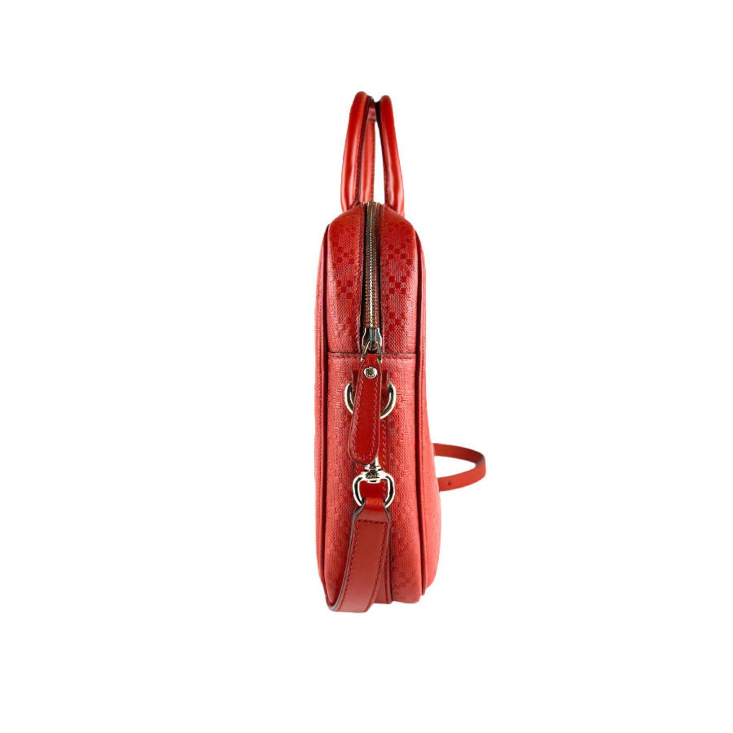 Gucci Orange Leather Handbag Shoulder Bag ( )