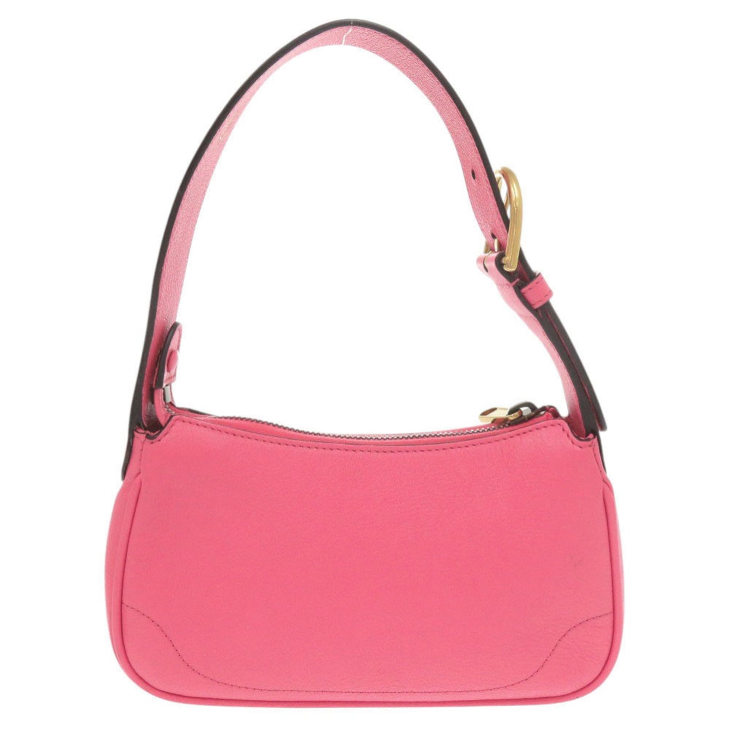 Gucci Pink Leather Handbag Shoulder Bag ( )