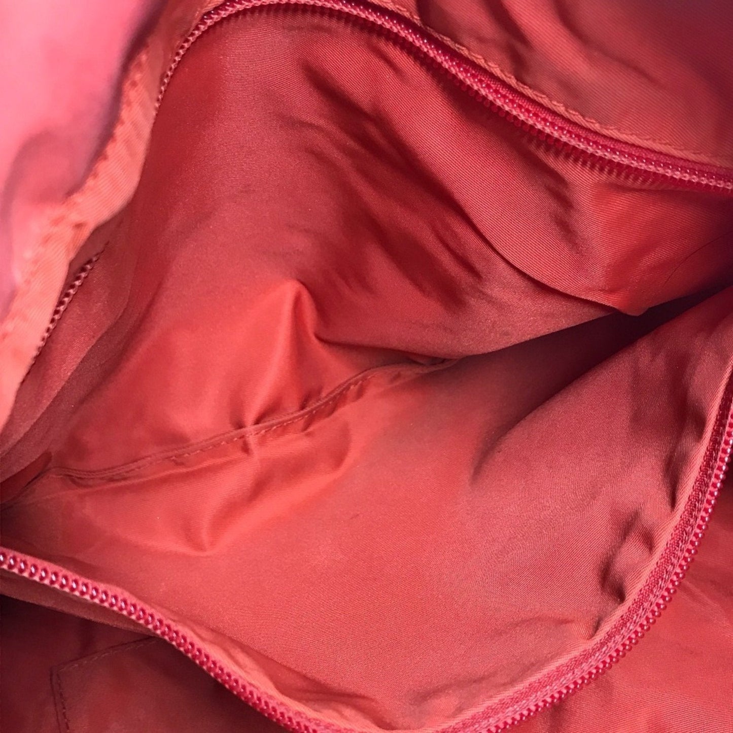 Gucci Orange Nylon Handbag Shoulder Bag Tote Bag ( )