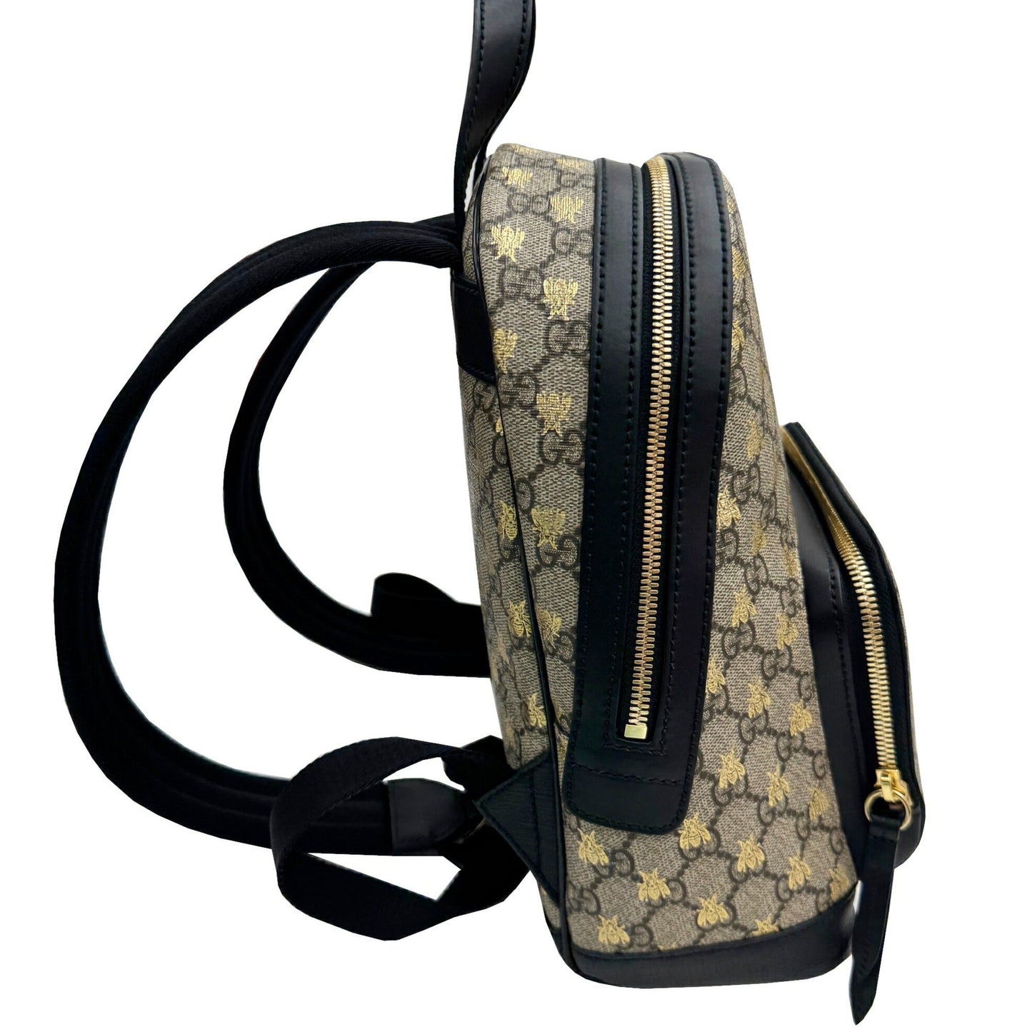 Gucci Beige Gg Supreme Backpack ( )