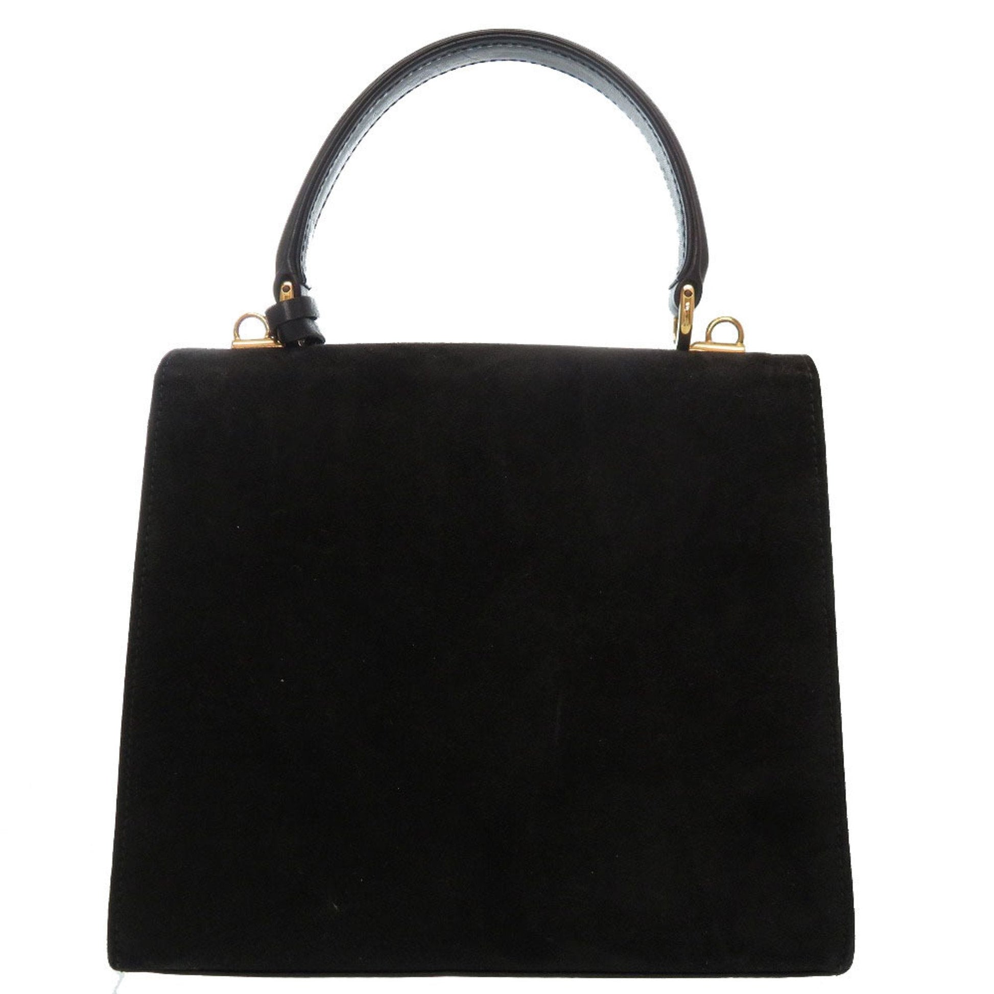 Gucci Black Suede Shoulder Bag