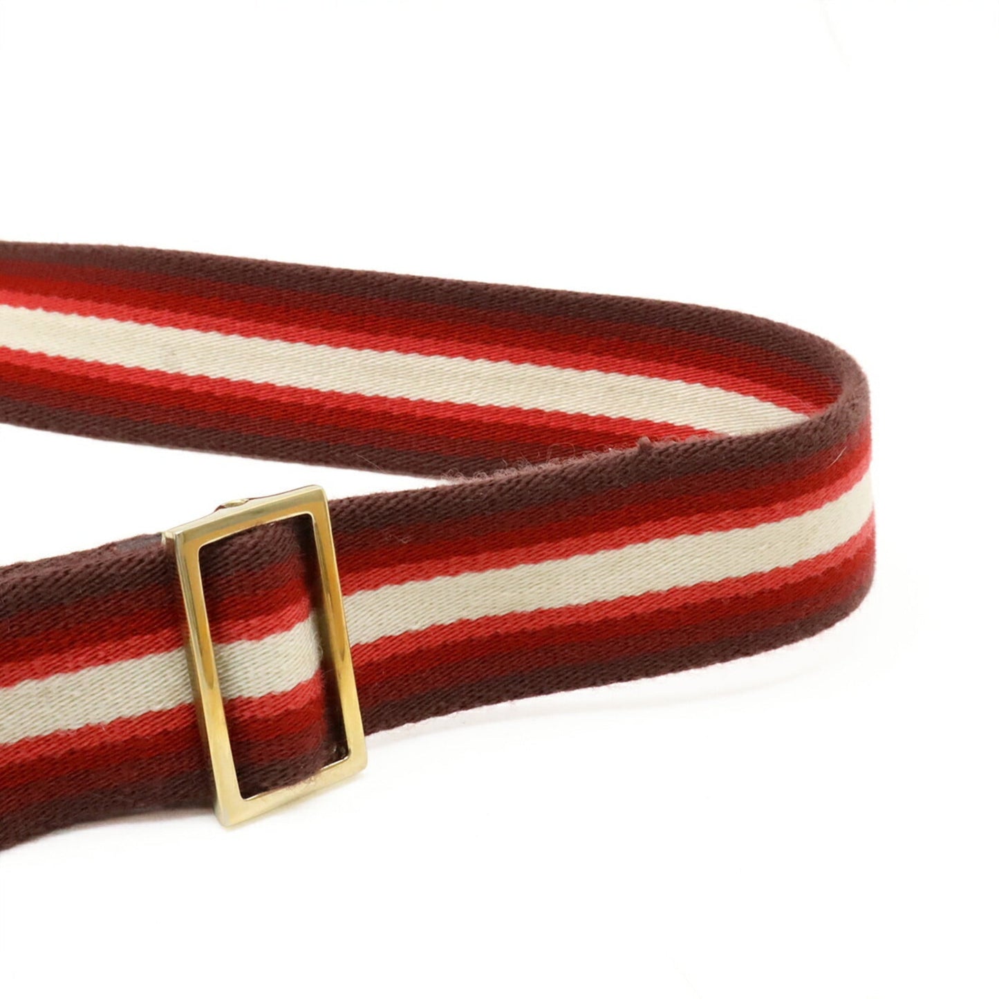 Gucci Beige Red Color Gg Canvas Leather Shoulder Bag ( )