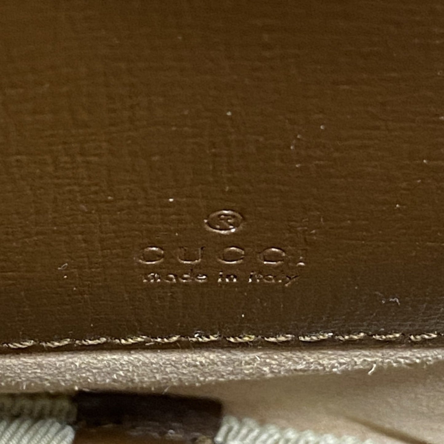 Gucci Brown Pvc Shoulder Bag ( )