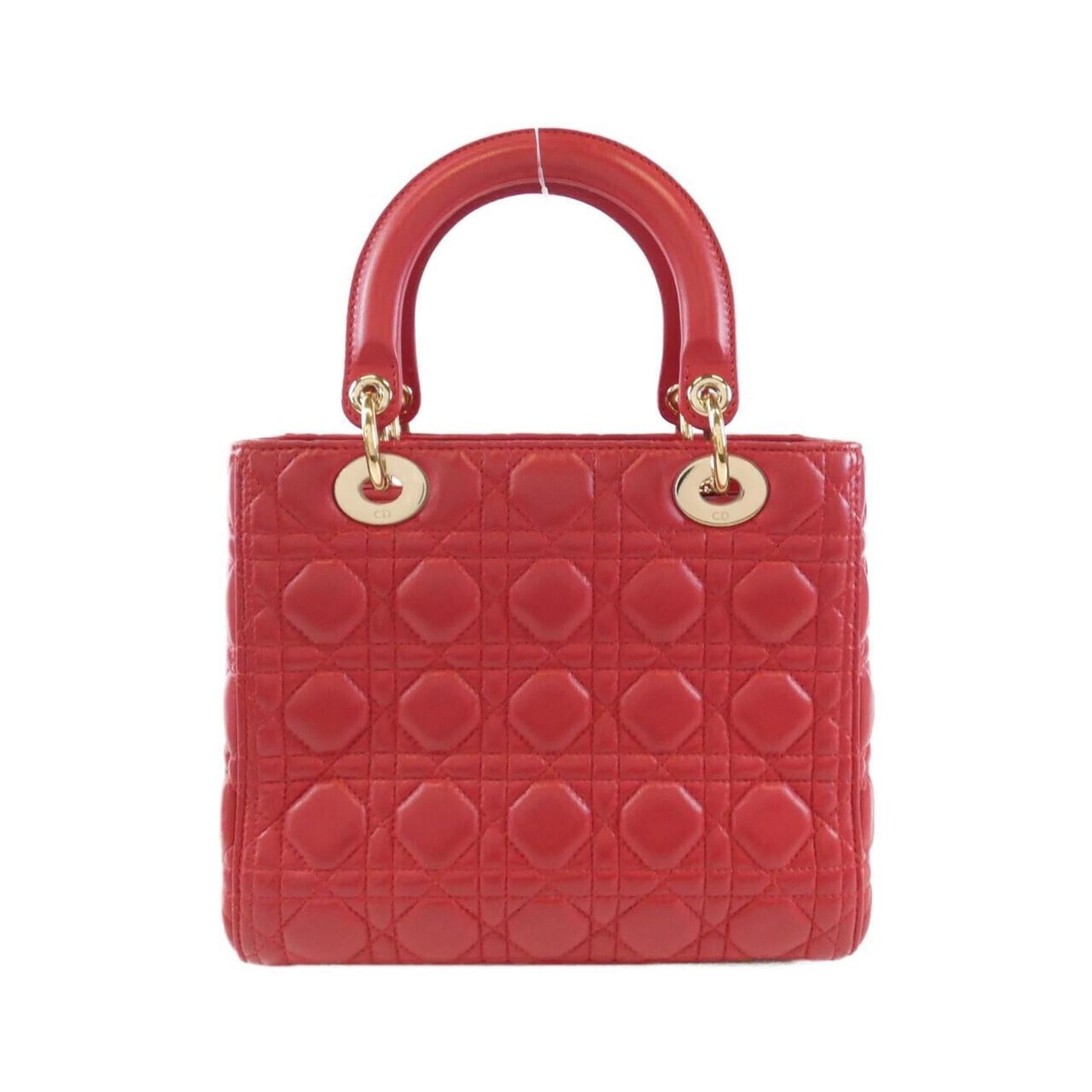 Christian Dior Red Color Leather Handbag ()