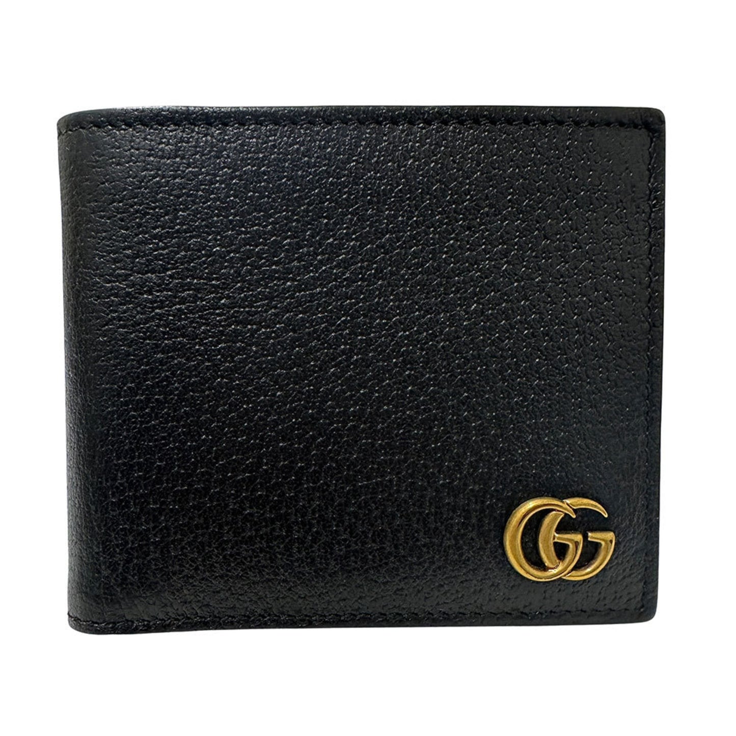 Gucci Black Leather Wallet (Bi-Fold) ( )