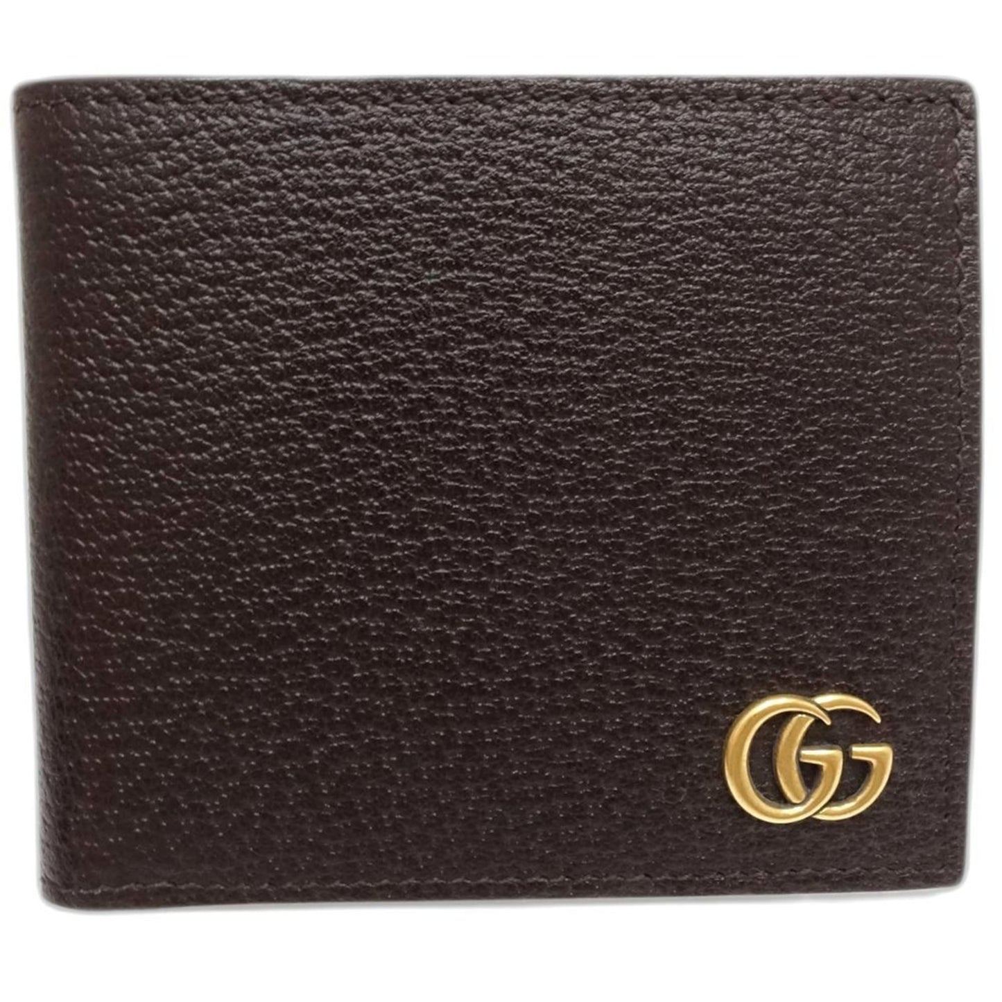 Gucci Dark Brown Leather Wallet (Bi-Fold) ( )