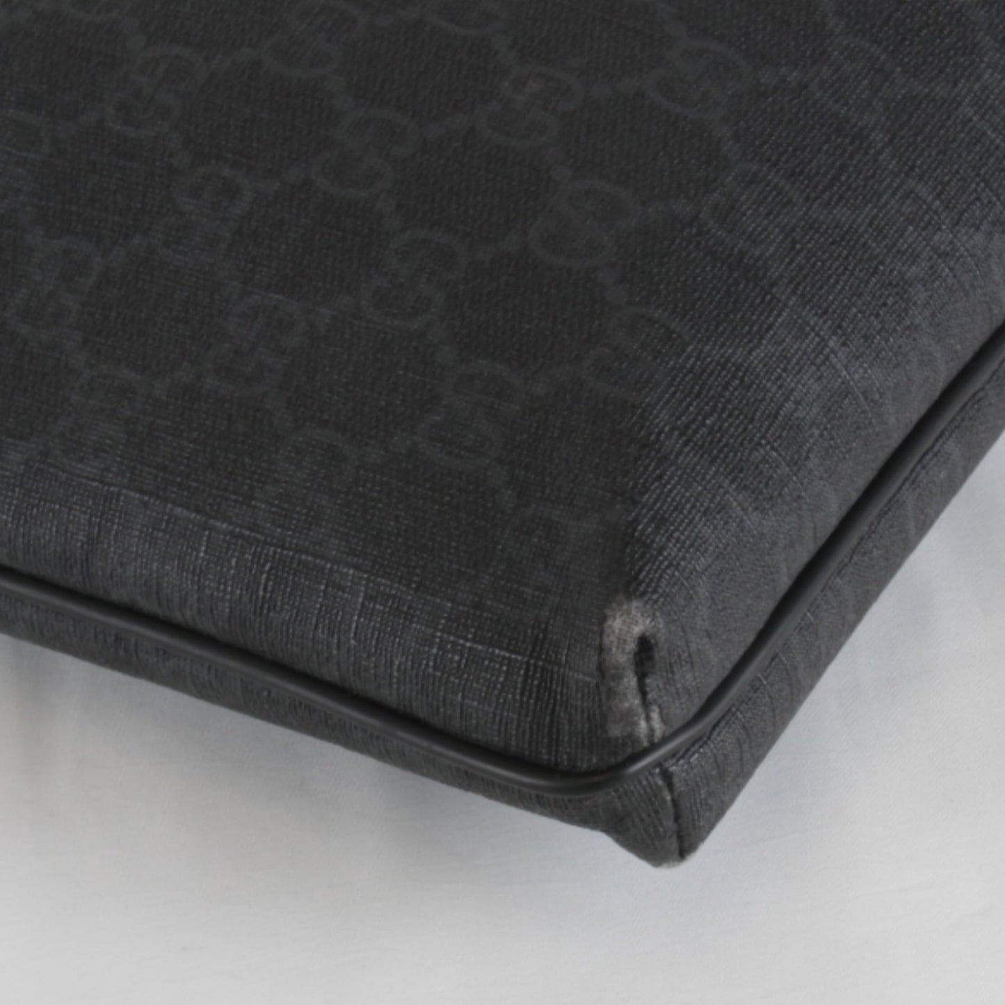 Gucci Black Pvc Shoulder Bag ( )