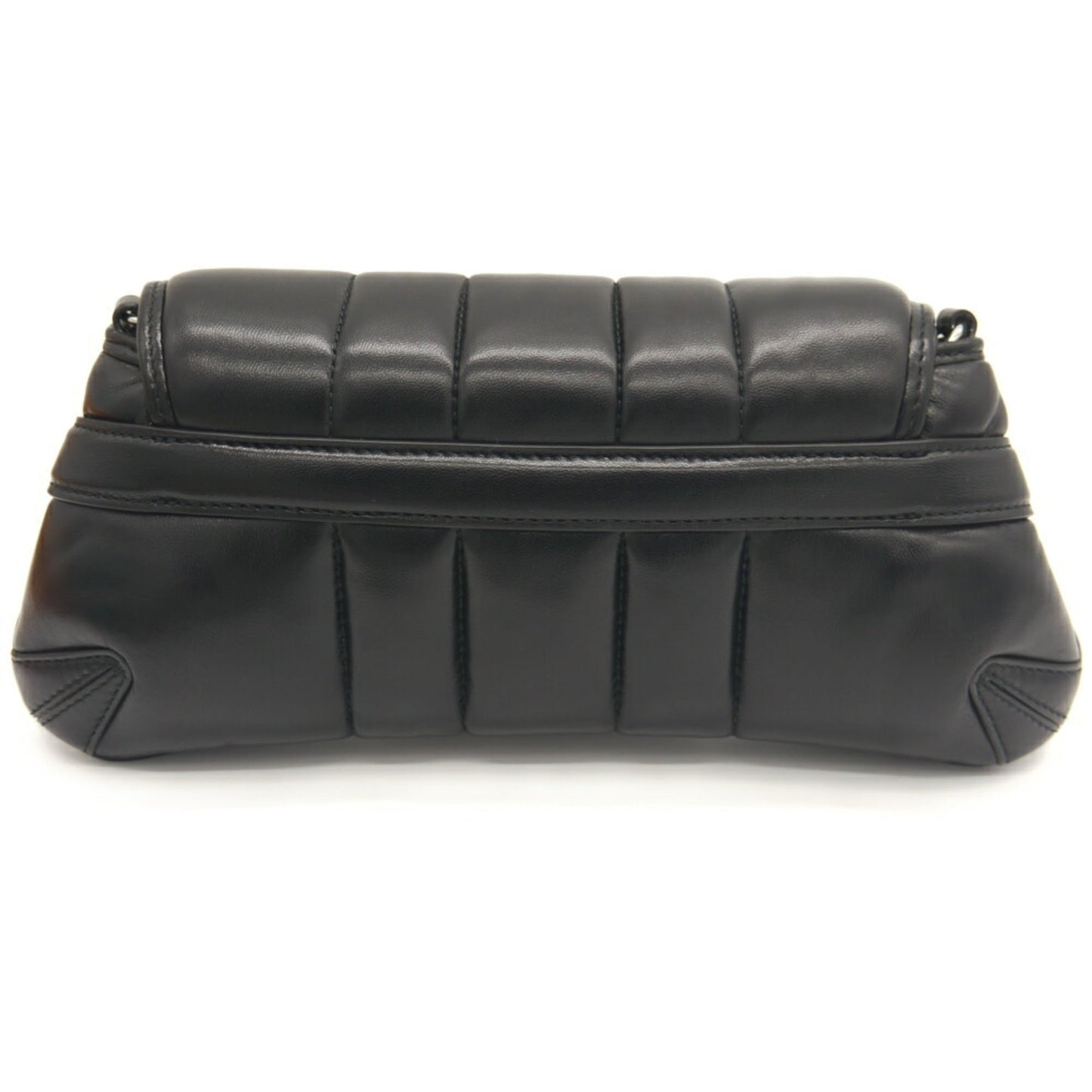 Gucci Black Leather Shoulder Bag ( )