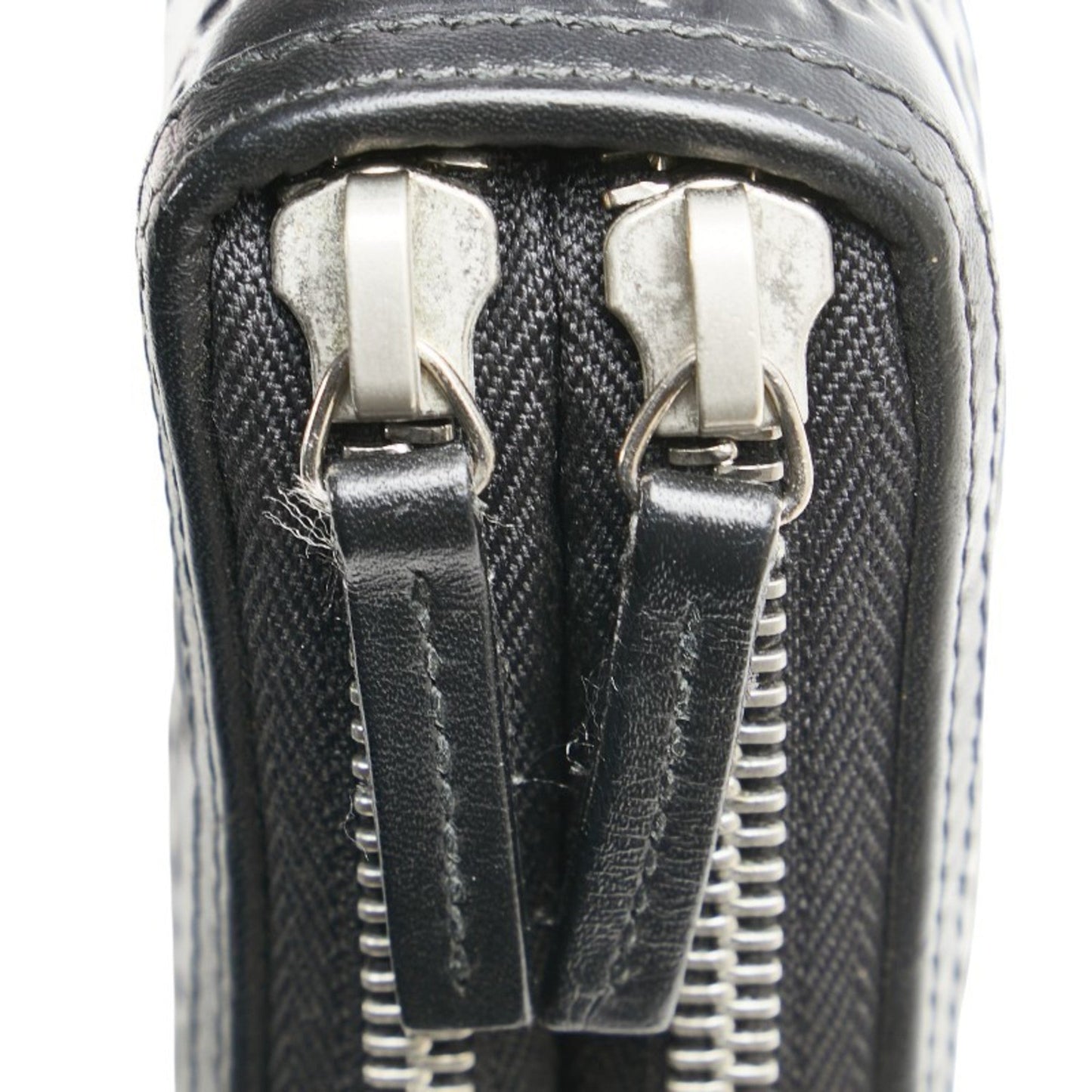 Gucci Black Leather Long Wallet (Bi-Fold) ( )