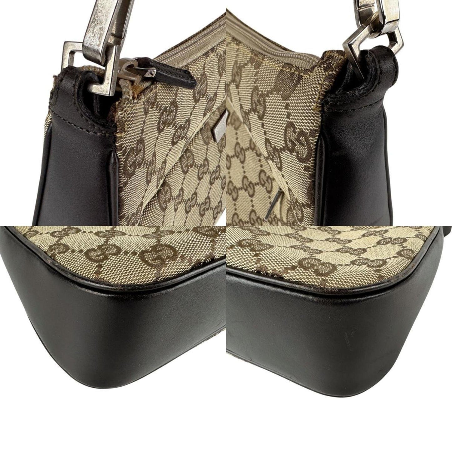 Gucci Brown Gg Canvas Handbag ( )
