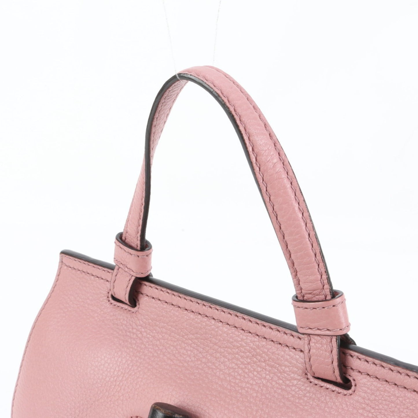 Gucci Pink Leather Shoulder Bag ( )