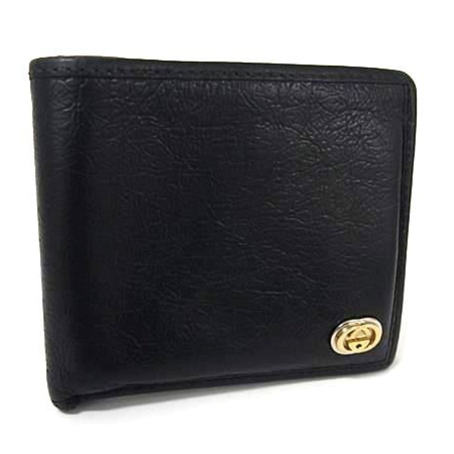 Gucci Black Leather Wallet (Bi-Fold) ( )