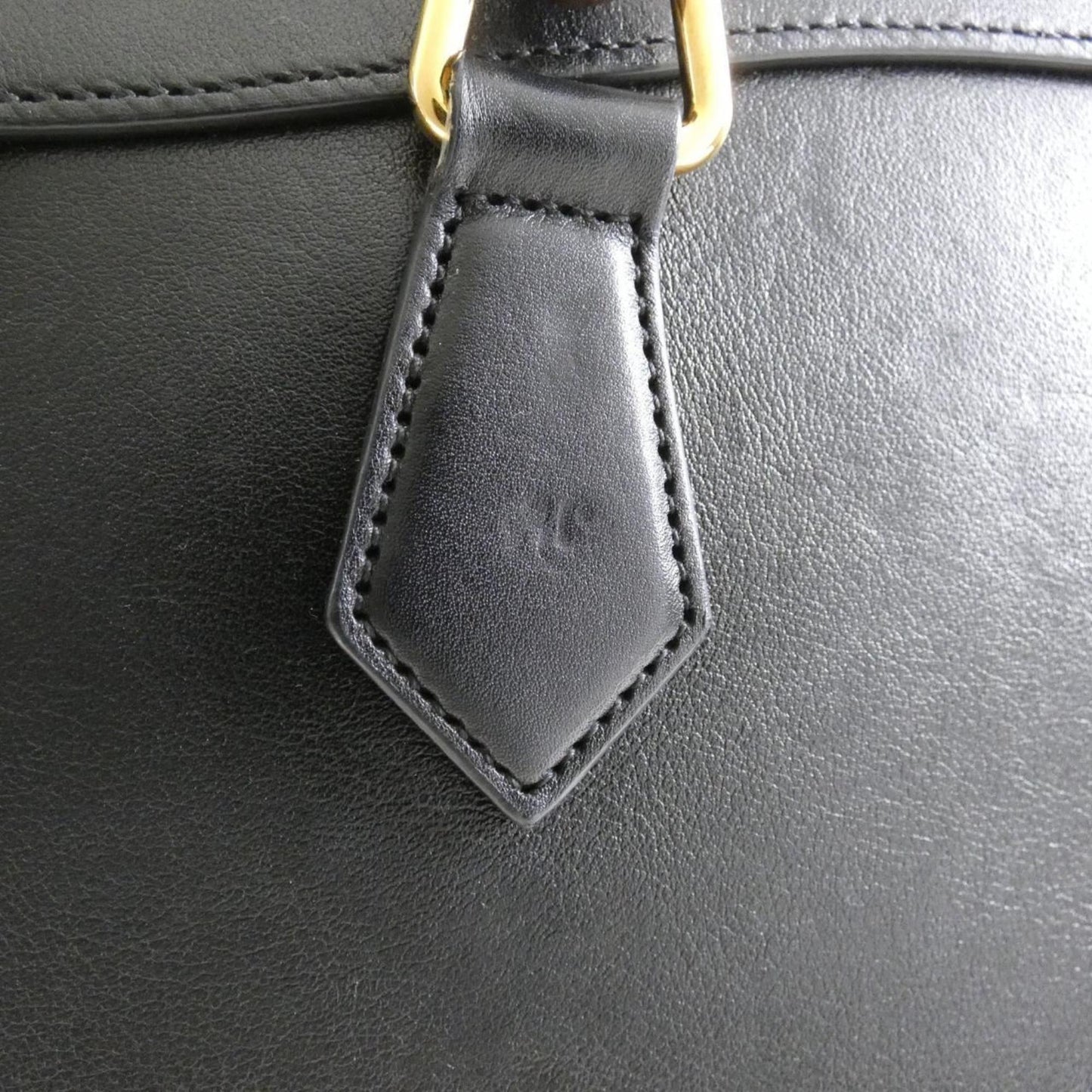Gucci Black Leather Handbag ( )