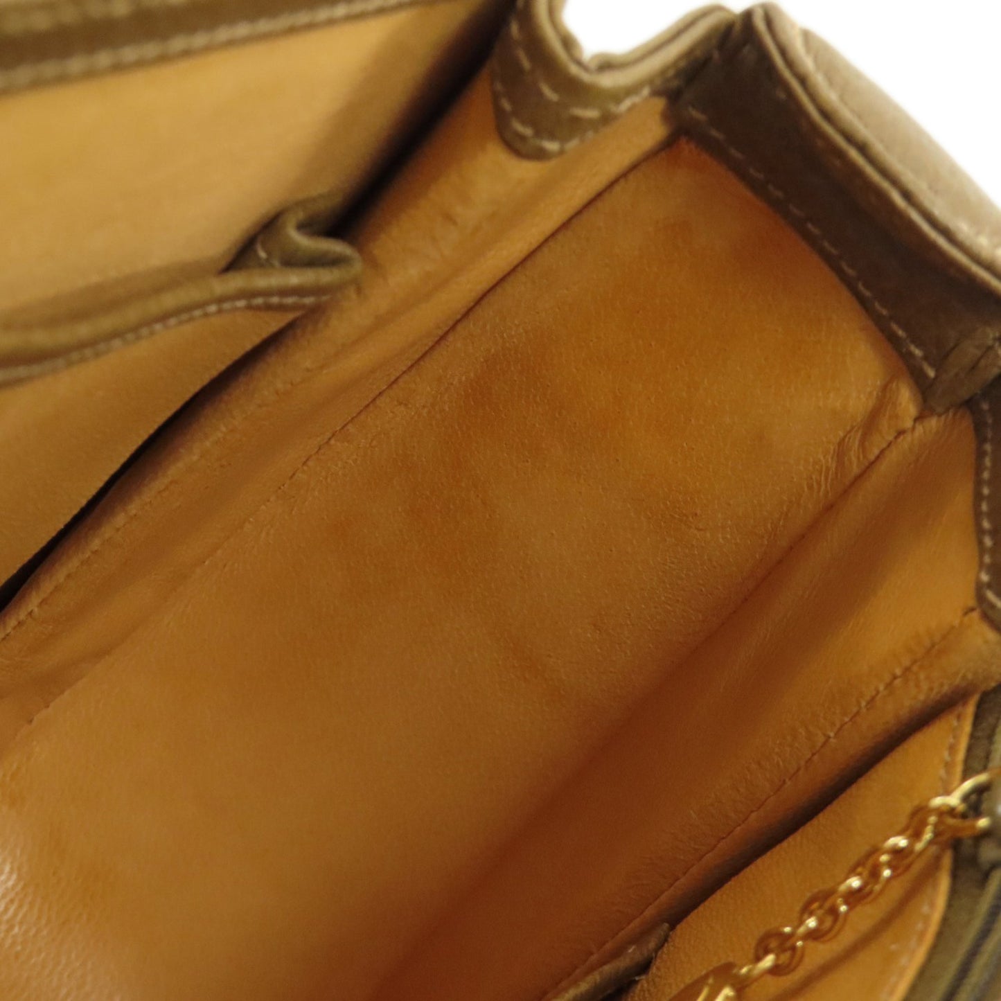 Gucci Brown Leather Handbag ( )