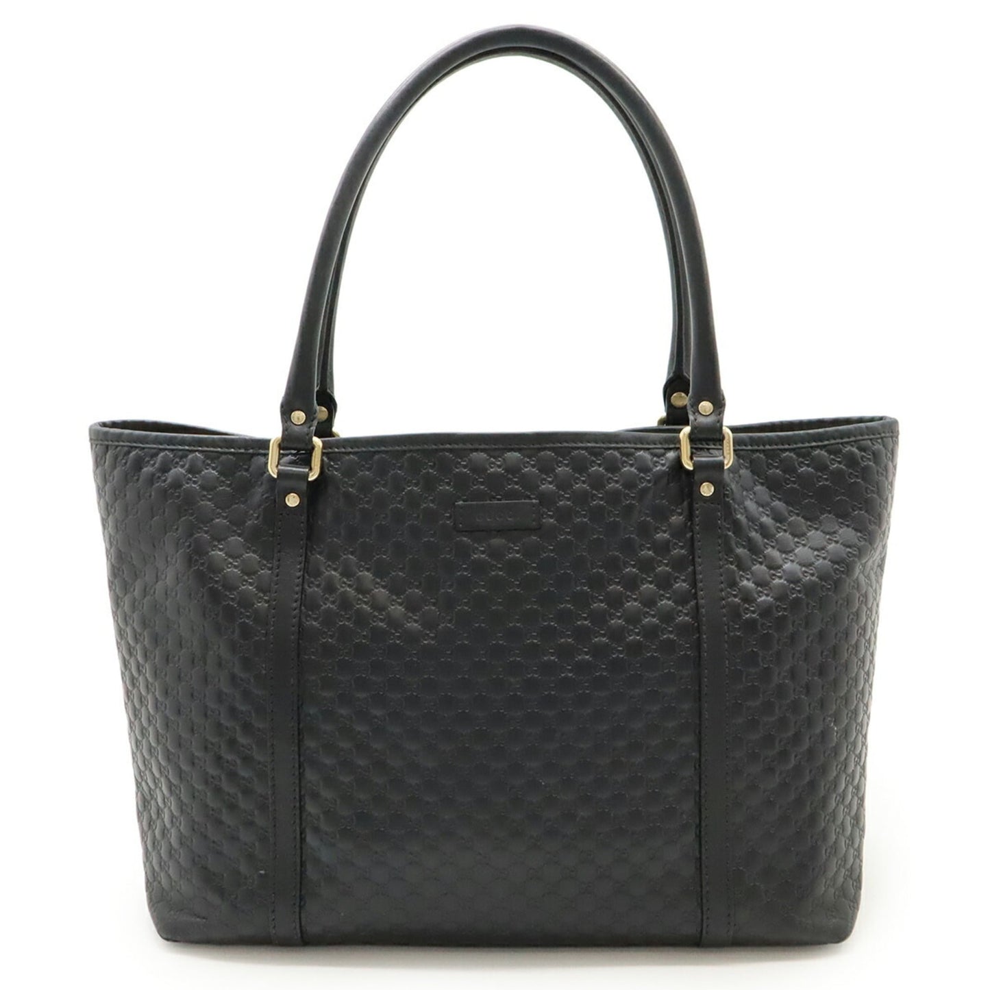 Gucci Microguccissima Black Micro Gg Leather Shoulder Bag Tote Bag ( )
