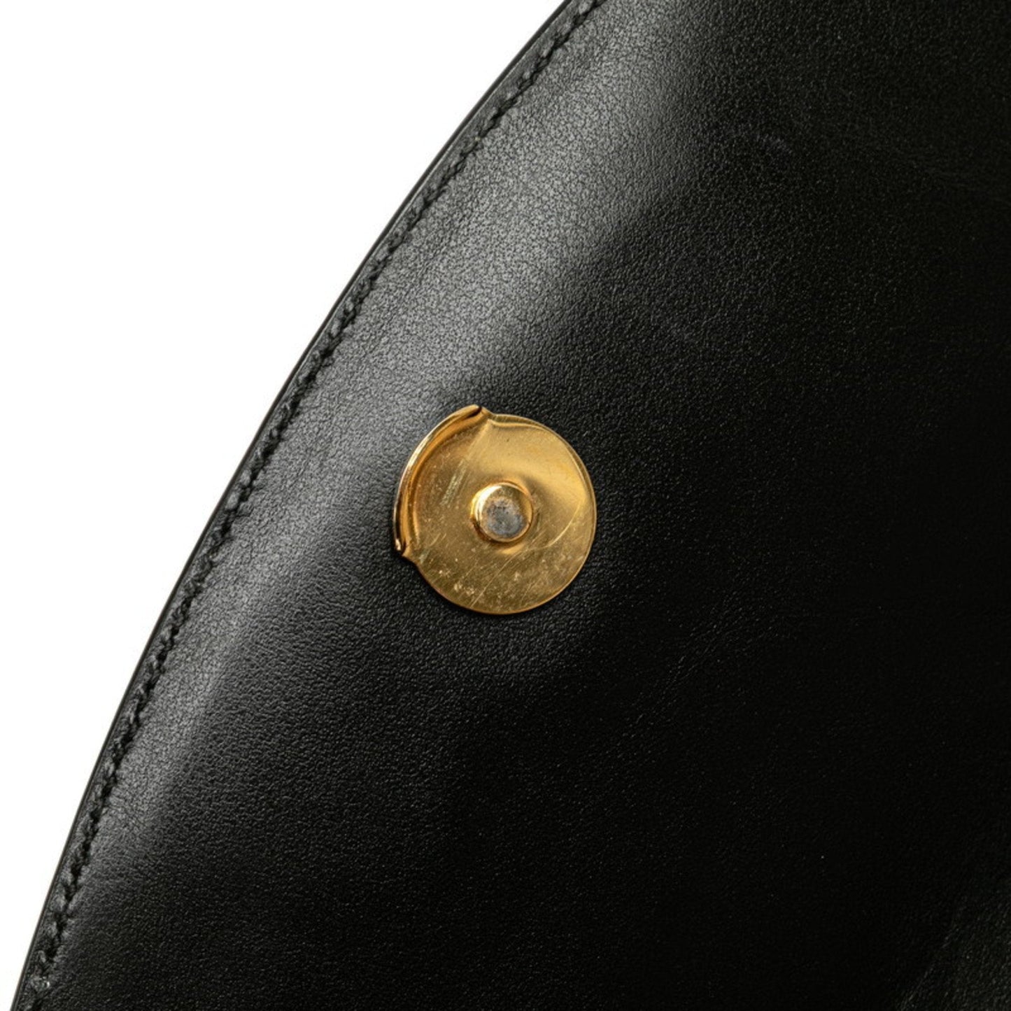 Gucci Black Leather Handbag Shoulder Bag ( )