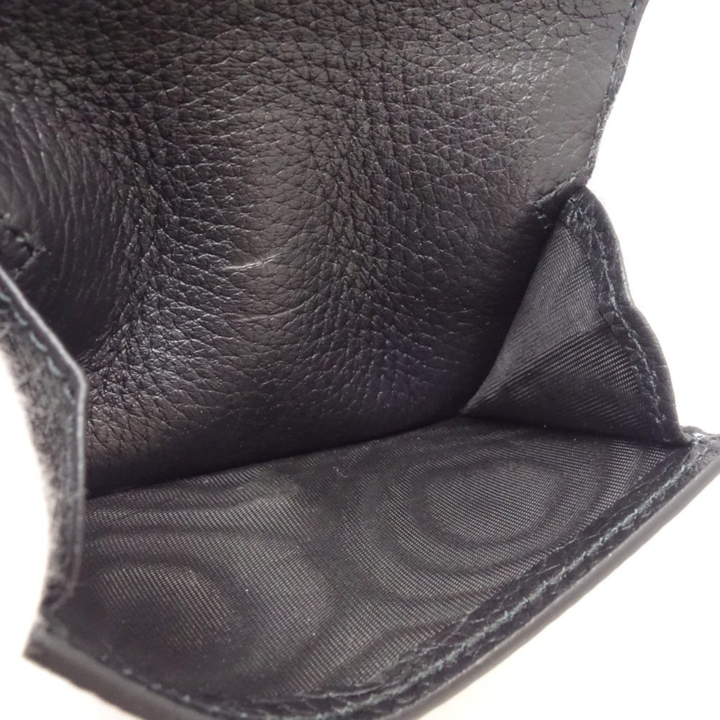 Gucci Black Leather Wallet (Tri-Fold) ( )