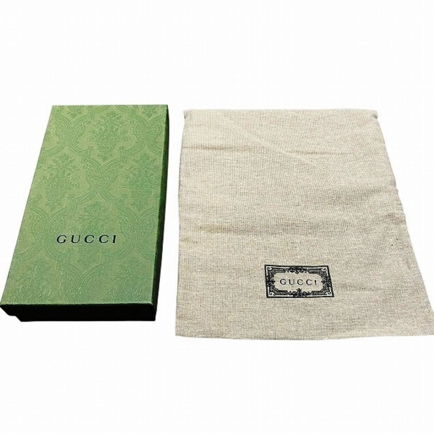 Gucci Beige Pink Beige Canvas Leather Long Wallet (Bi-Fold) ( )