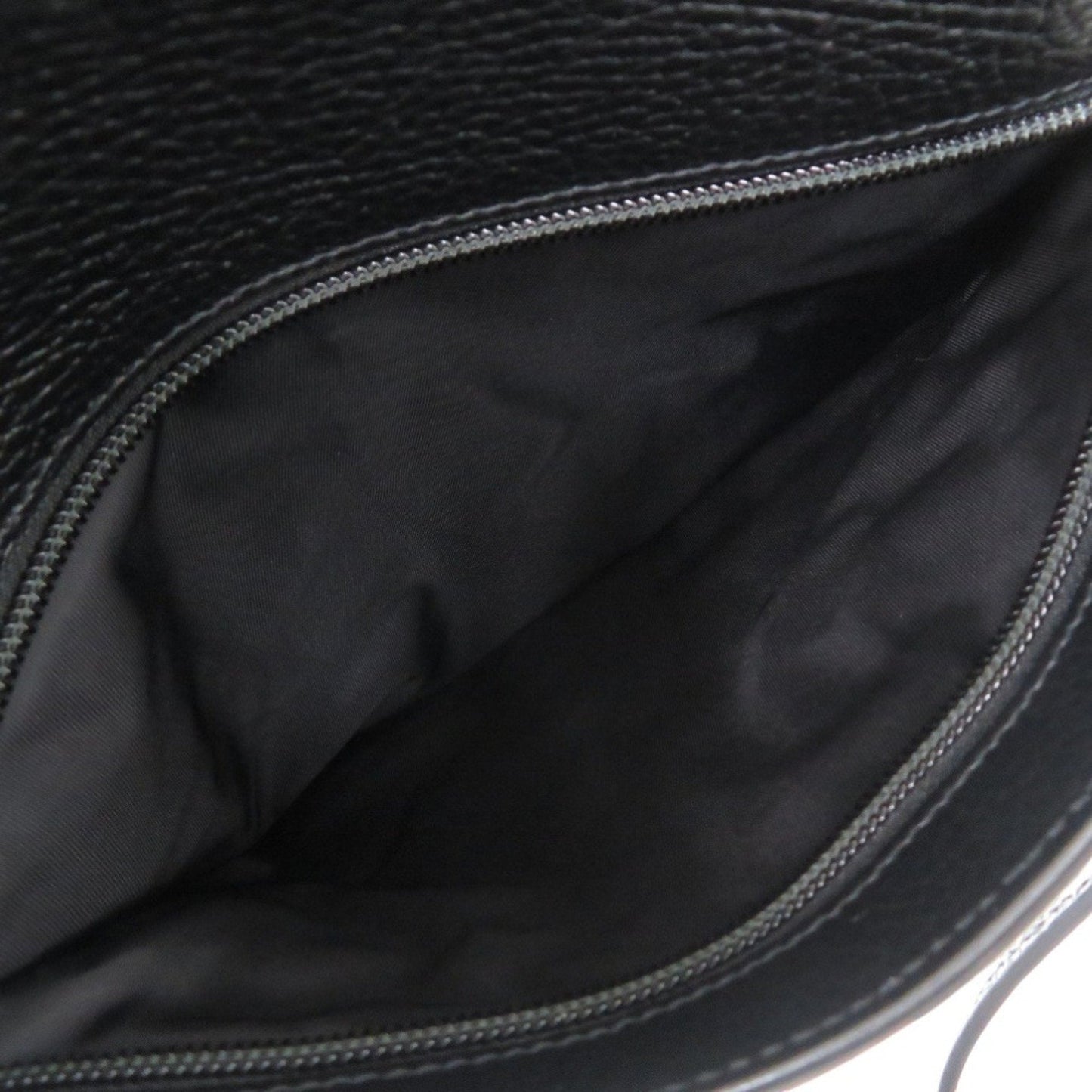 Gucci Black Leather Nylon Shoulder Bag ( )