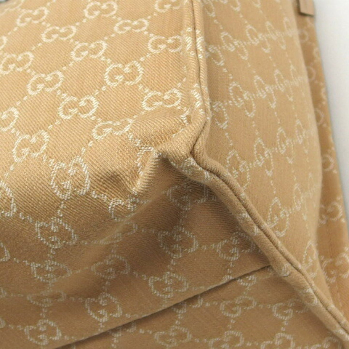 Gucci Ophidia Beige Canvas Handbag Tote Bag ( )