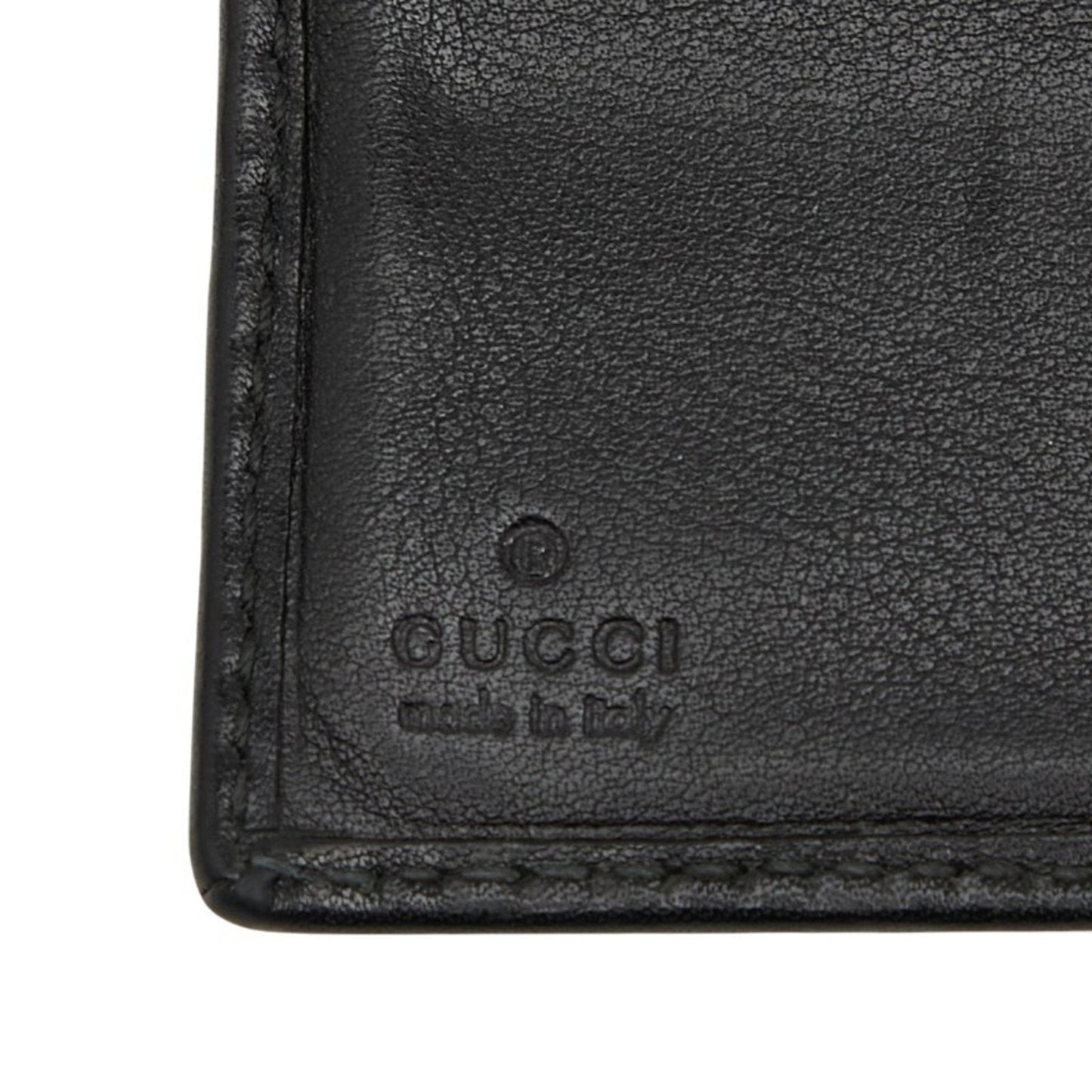 Gucci Black Leather Wallet (Bi-Fold) ( )