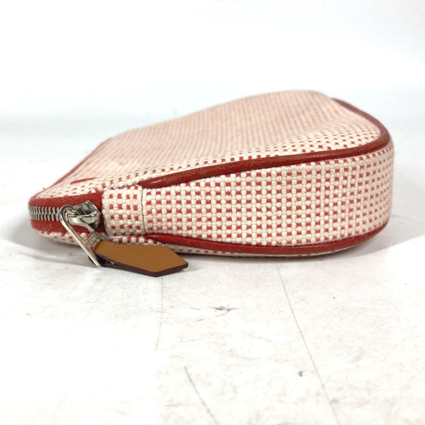 Hermes Orange Cotton Pouch ( )