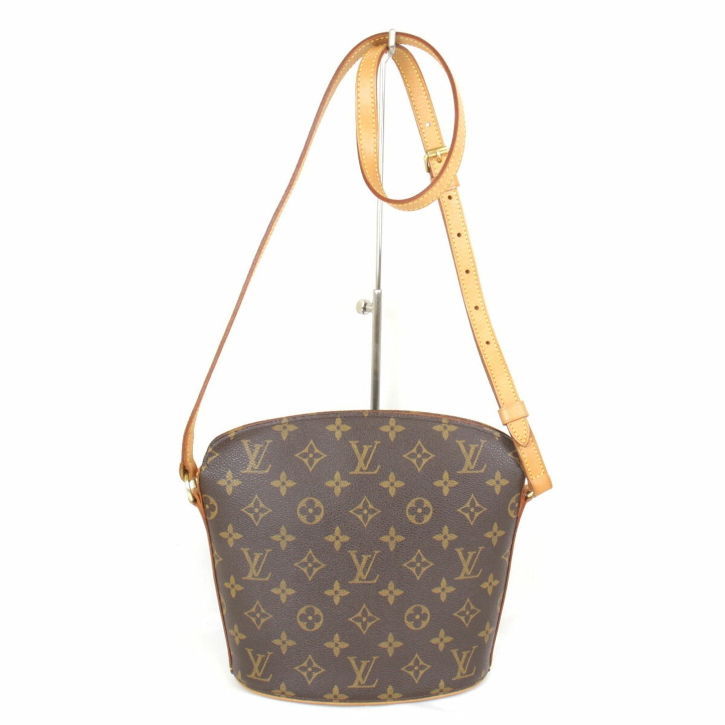 LOUIS VUITTON Drouot Shoulder Bag Monogram Canvas Women's