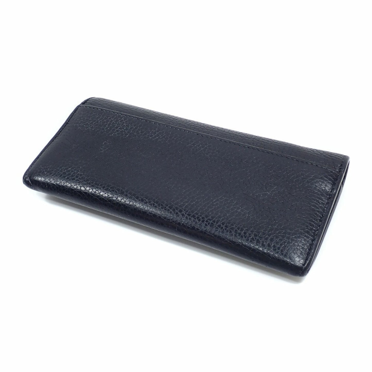 Gucci Black Leather Long Wallet (Bi-Fold) ( )