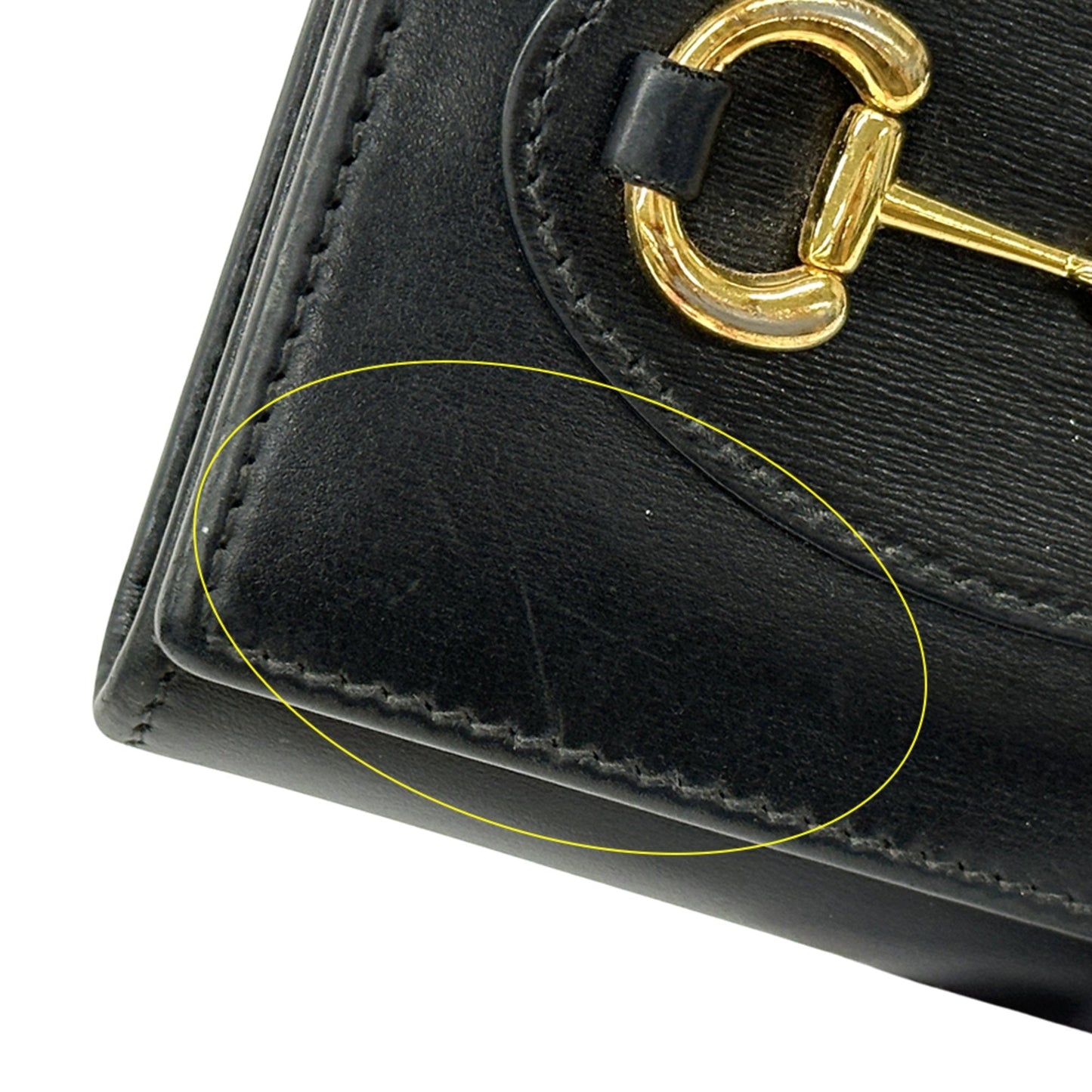 Gucci Black Leather Wallet (Bi-Fold) ( )
