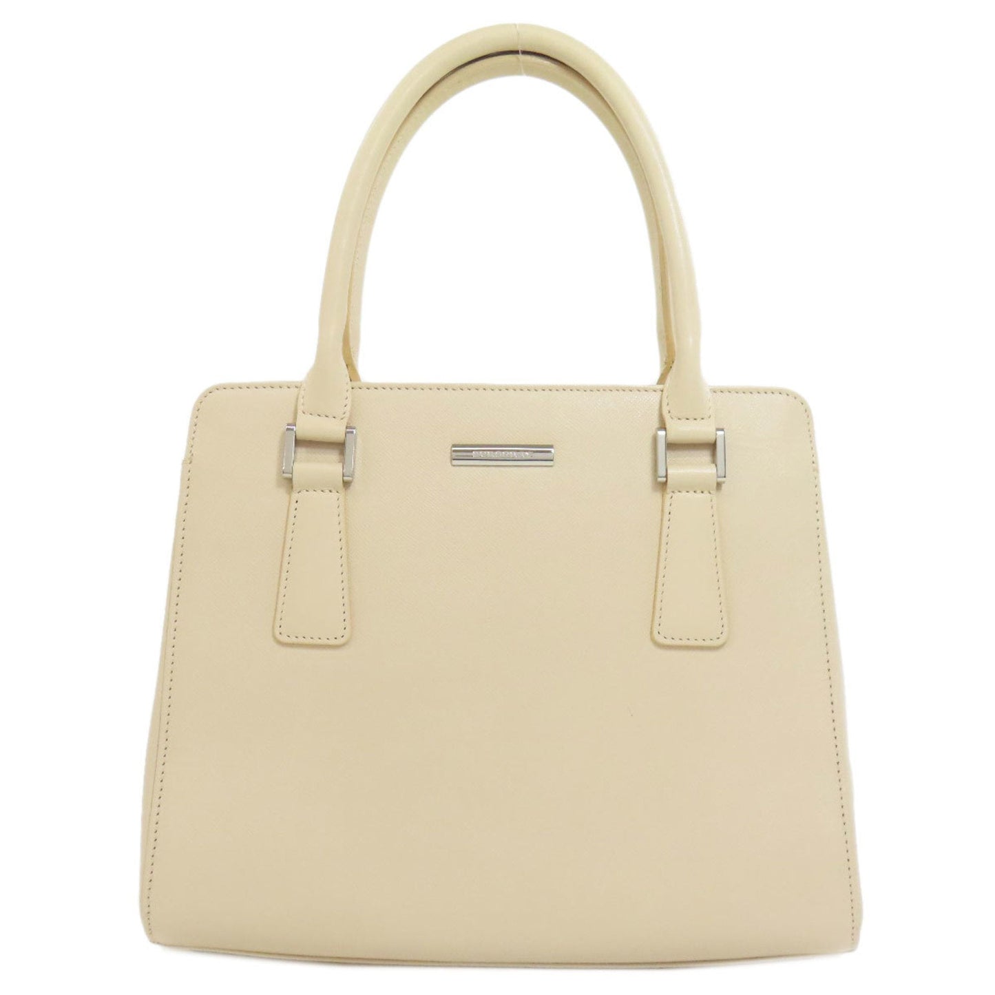 Burberry Beige Pvc Handbag ( )